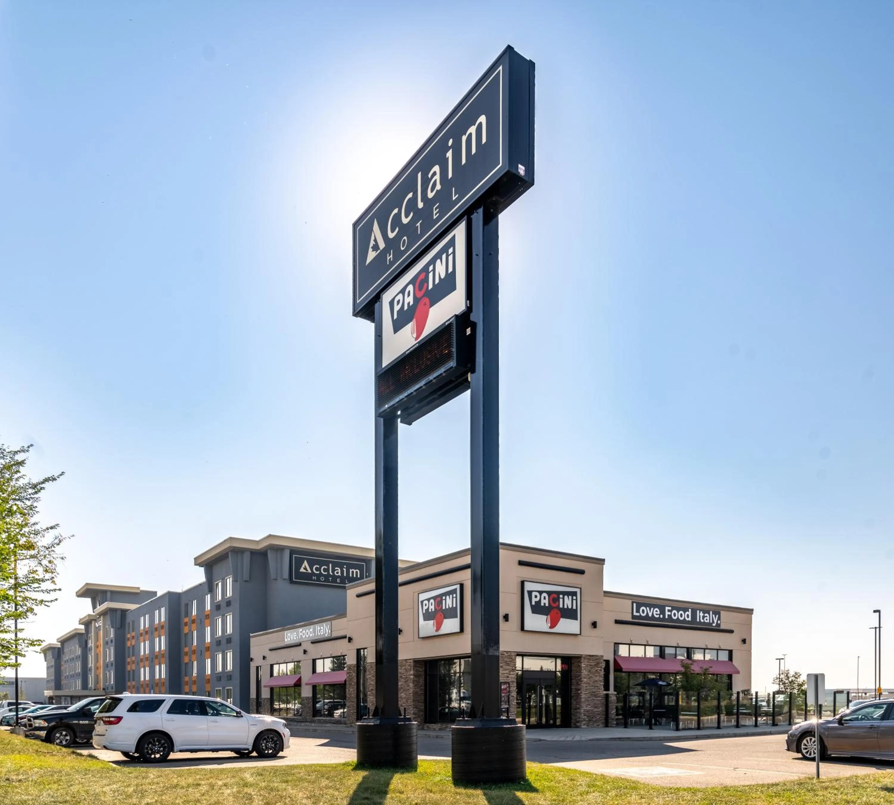 Property building in Acclaim Hotel by CLIQUE