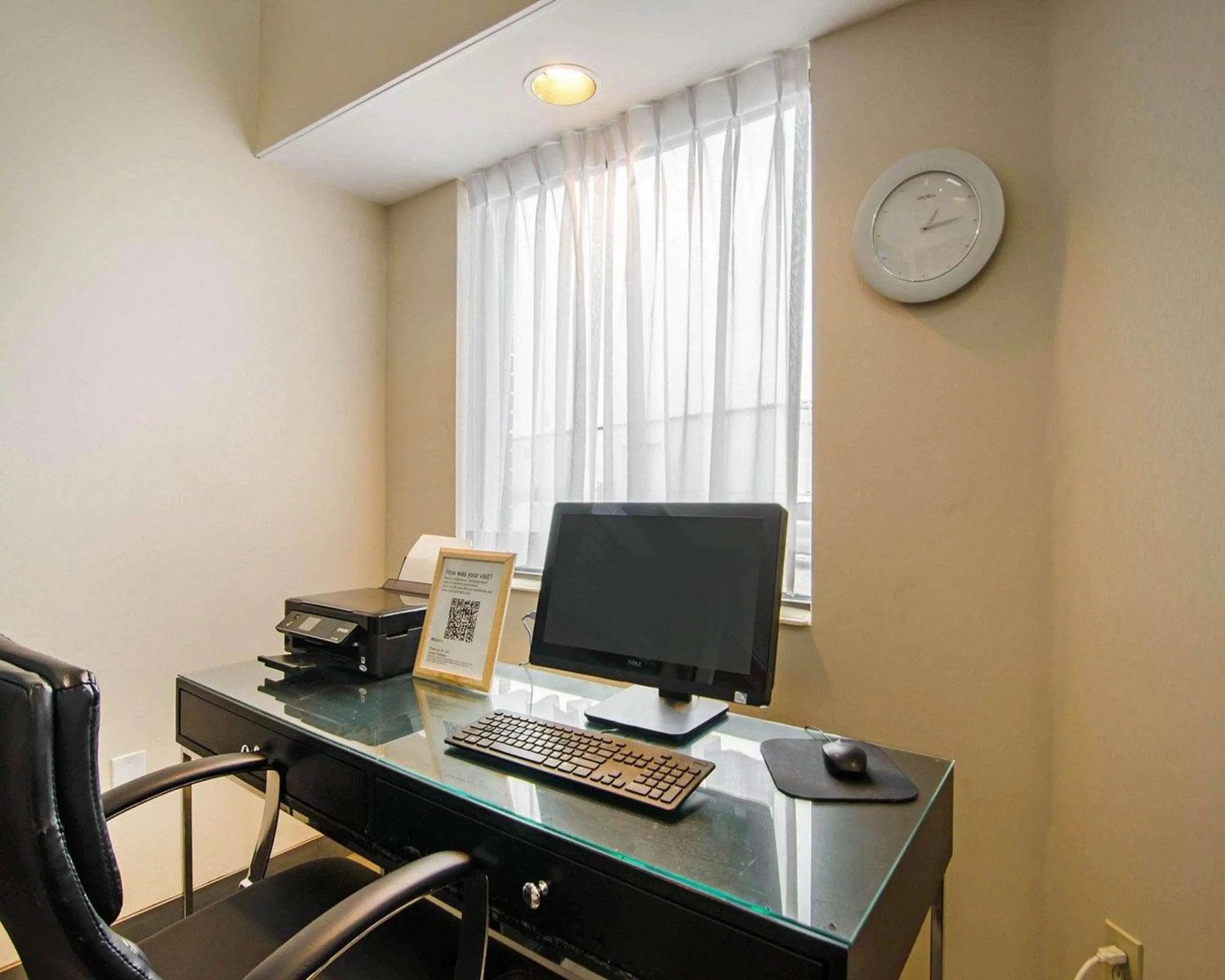 On site in Comfort Inn