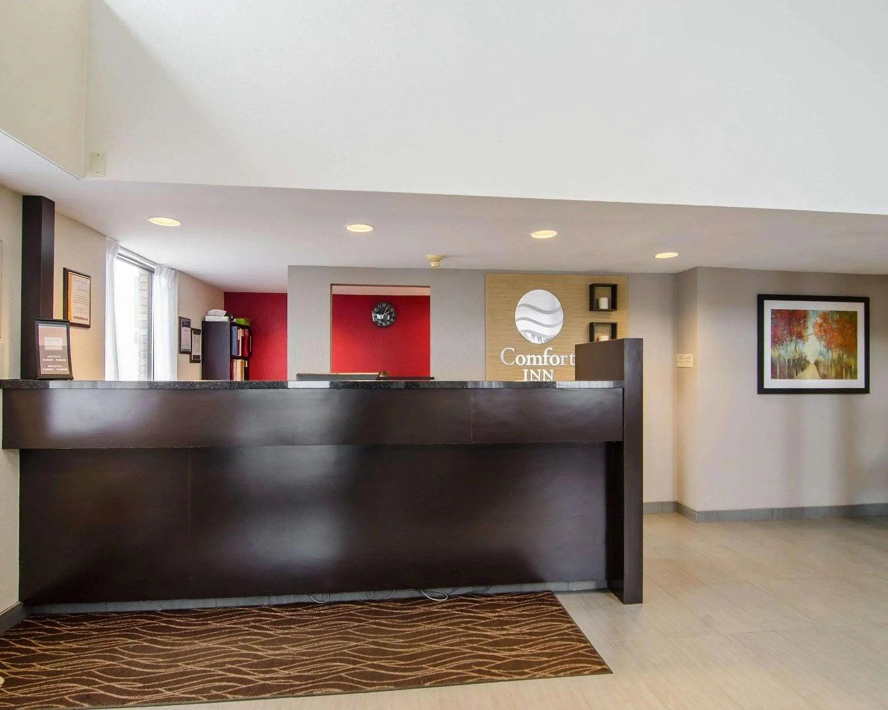 Lobby or reception in Comfort Inn