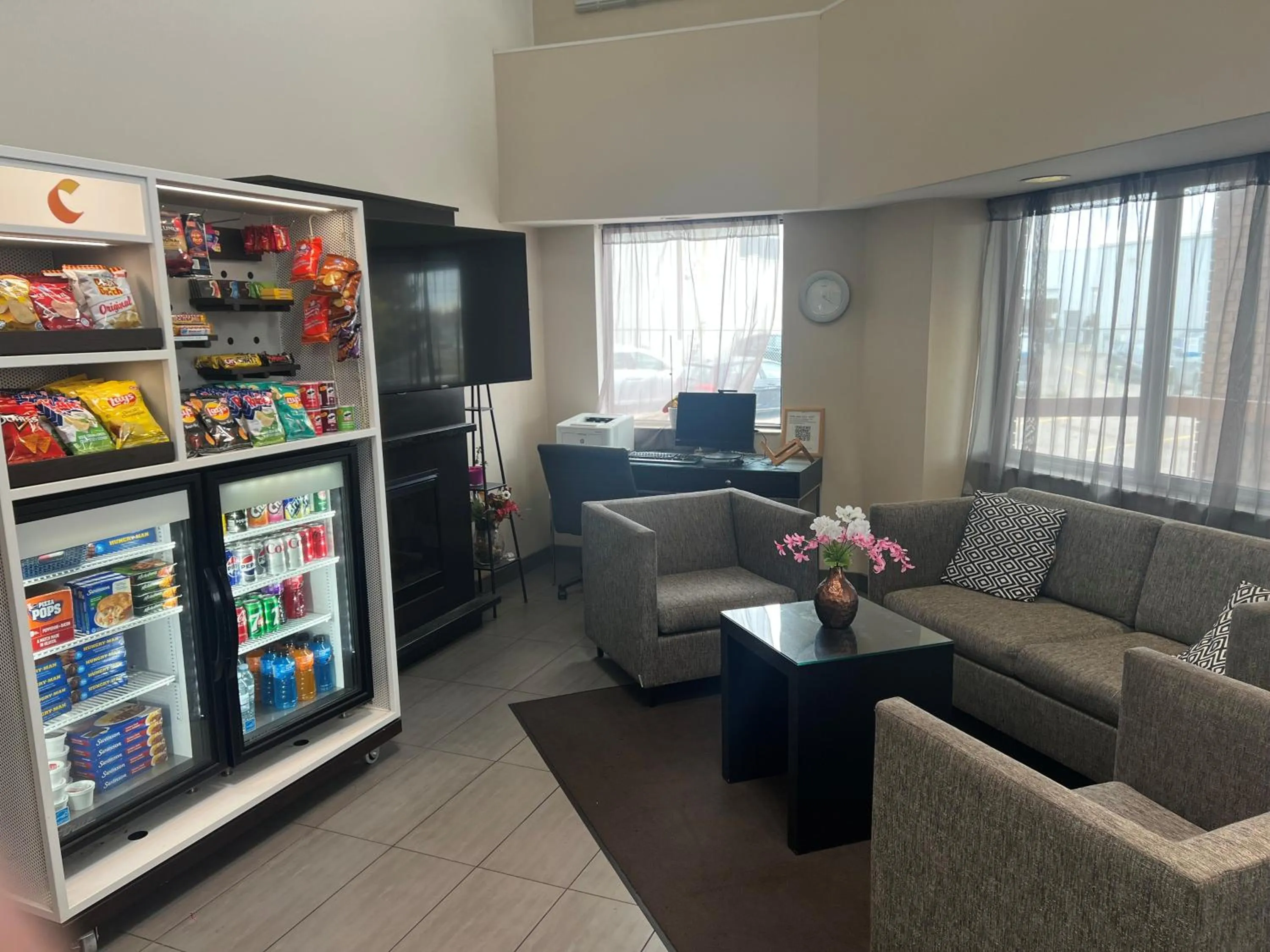 Lobby or reception in Comfort Inn