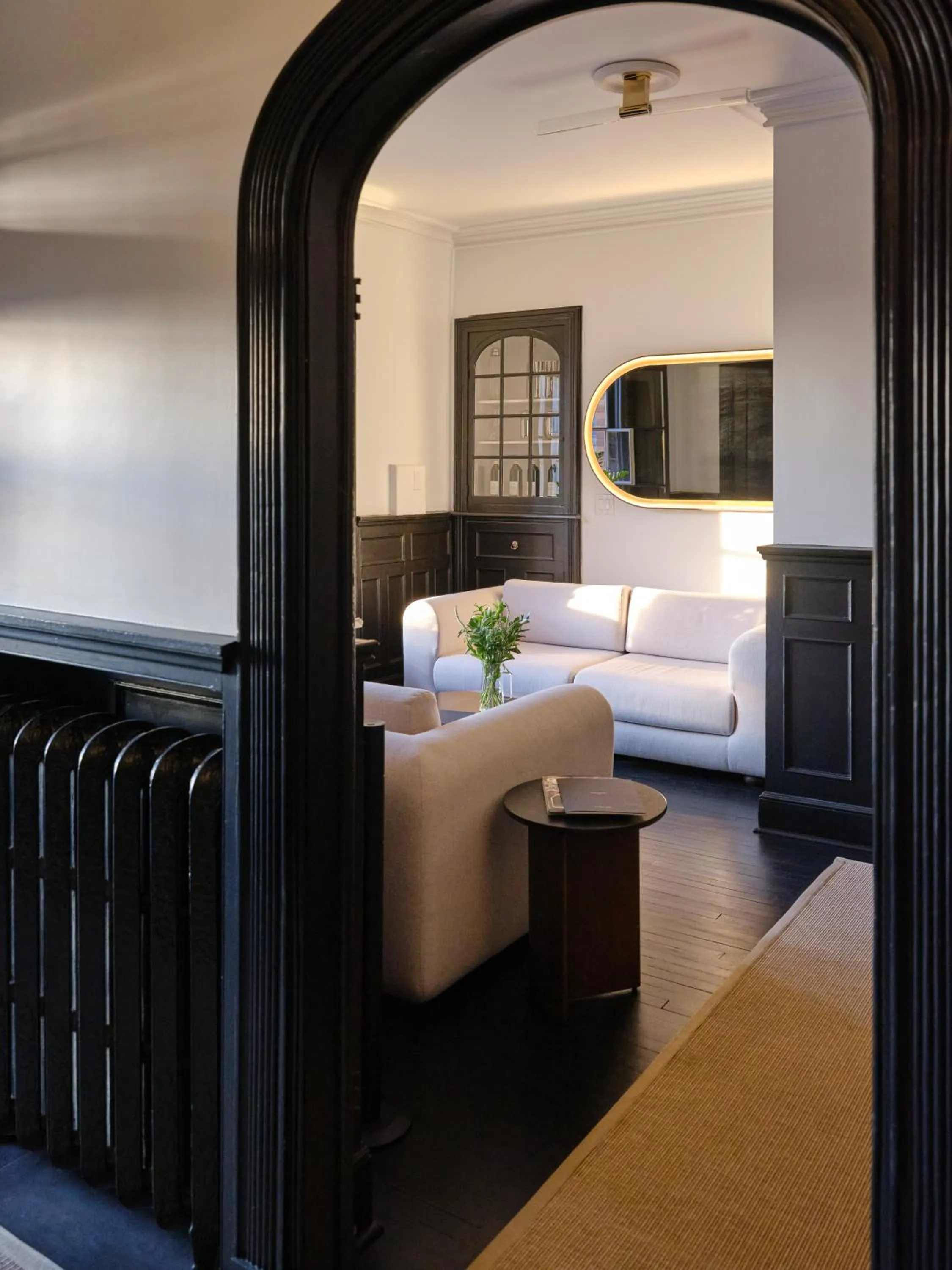 Living room, Bed in Hotel Cap Diamant