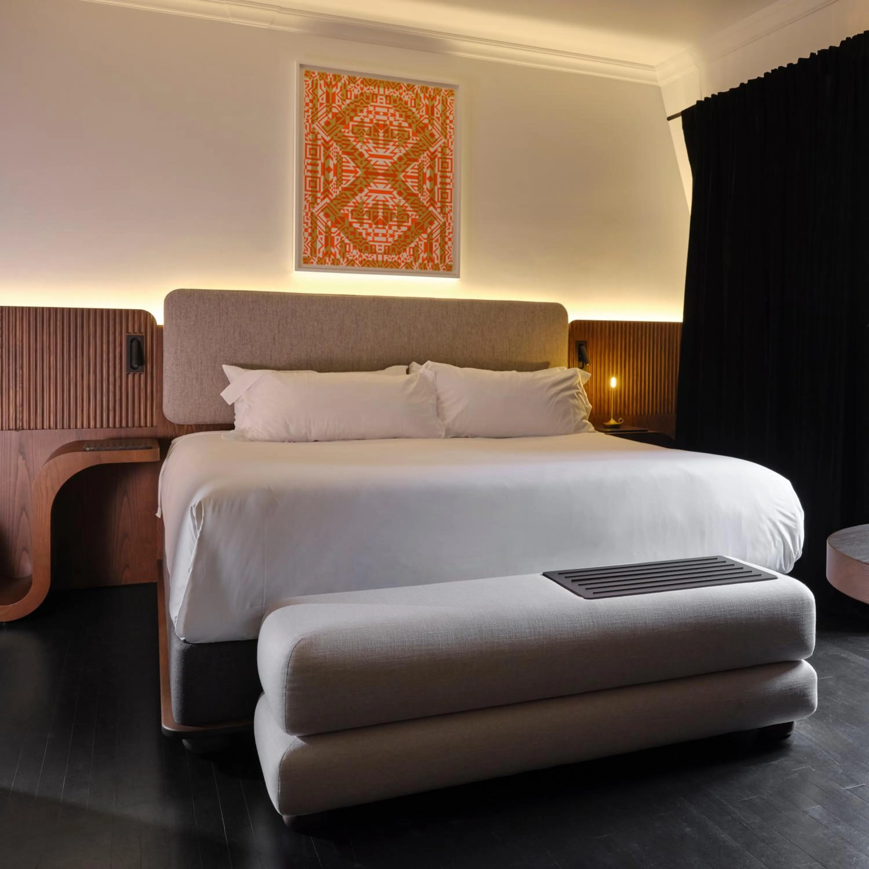 Bedroom, Bed in Hotel Cap Diamant