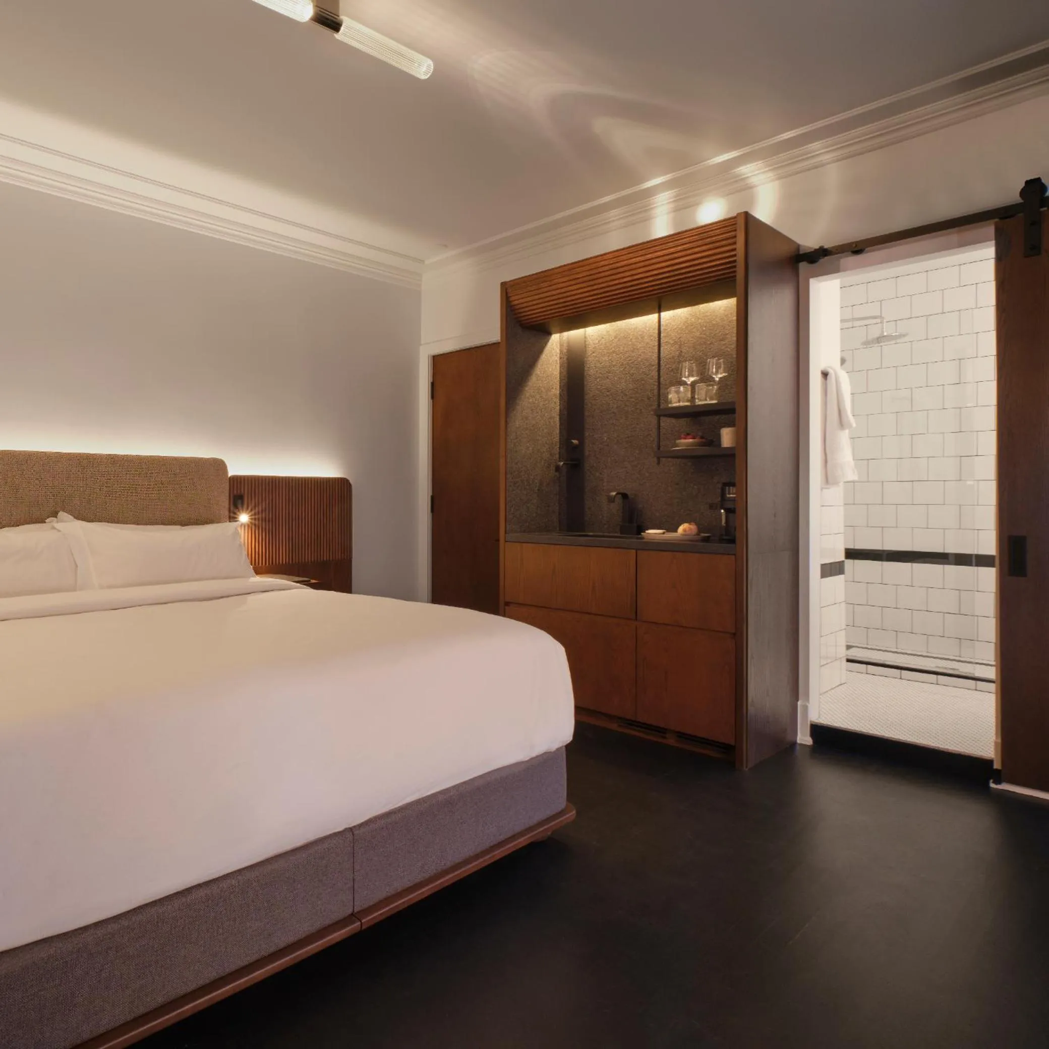 Bed in Hotel Cap Diamant