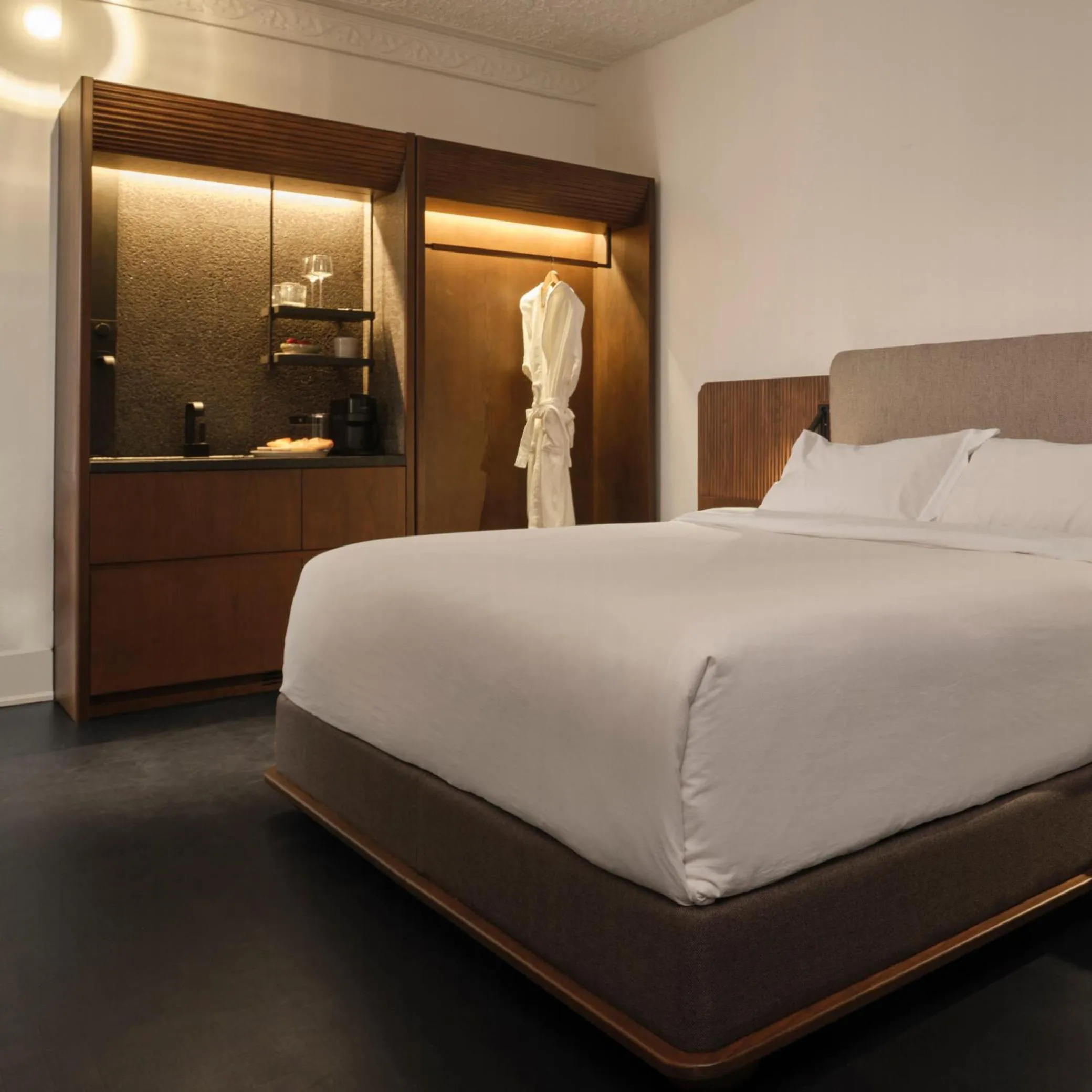 Bed in Hotel Cap Diamant