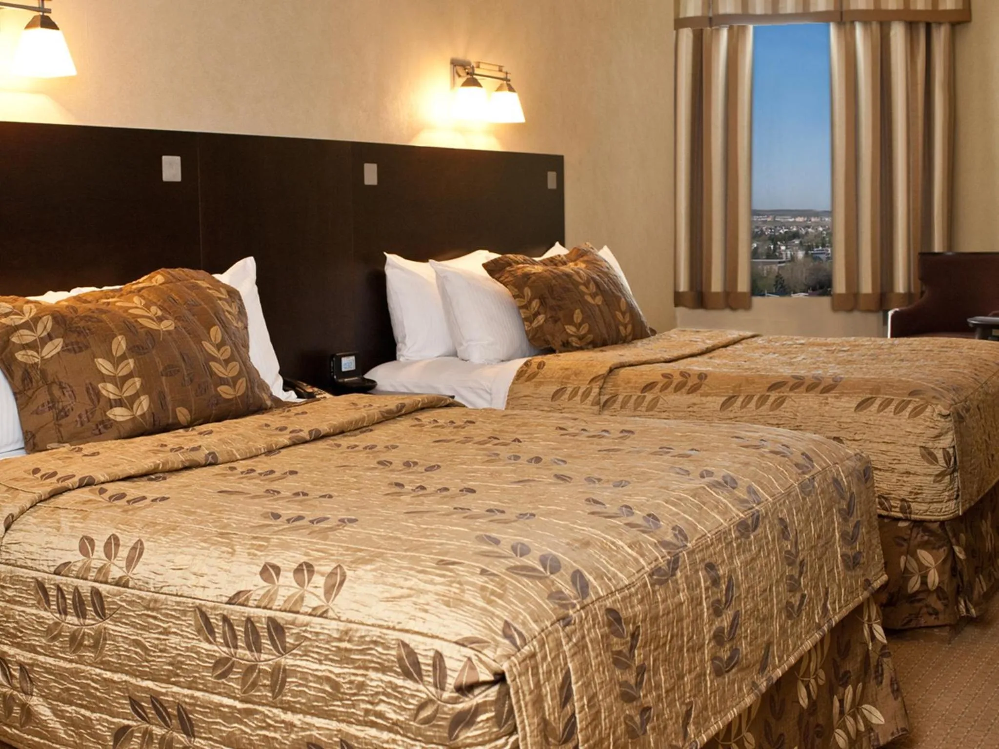 Bed in Fantasyland Hotel