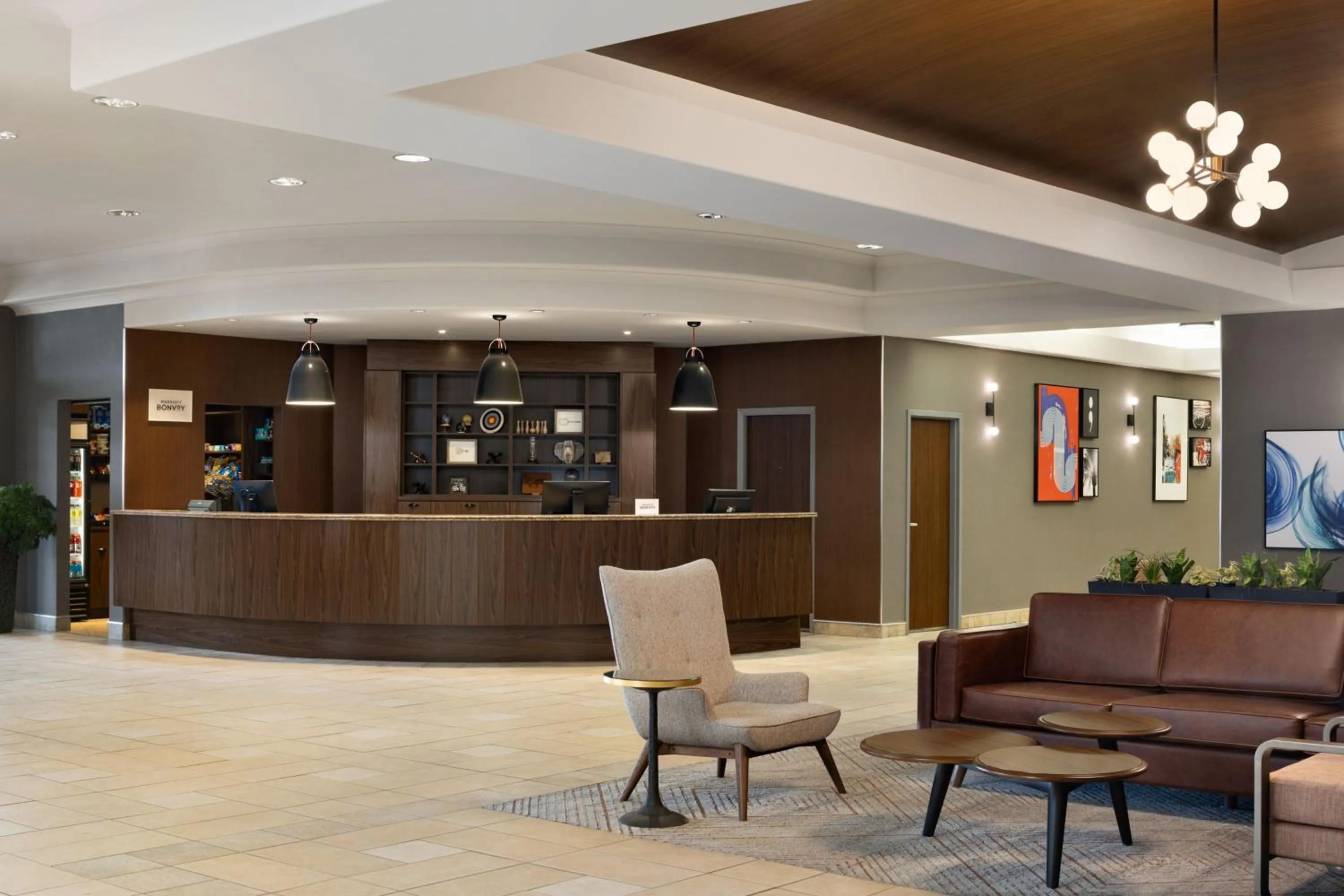 Lobby or reception in Four Points by Sheraton Edmonton South