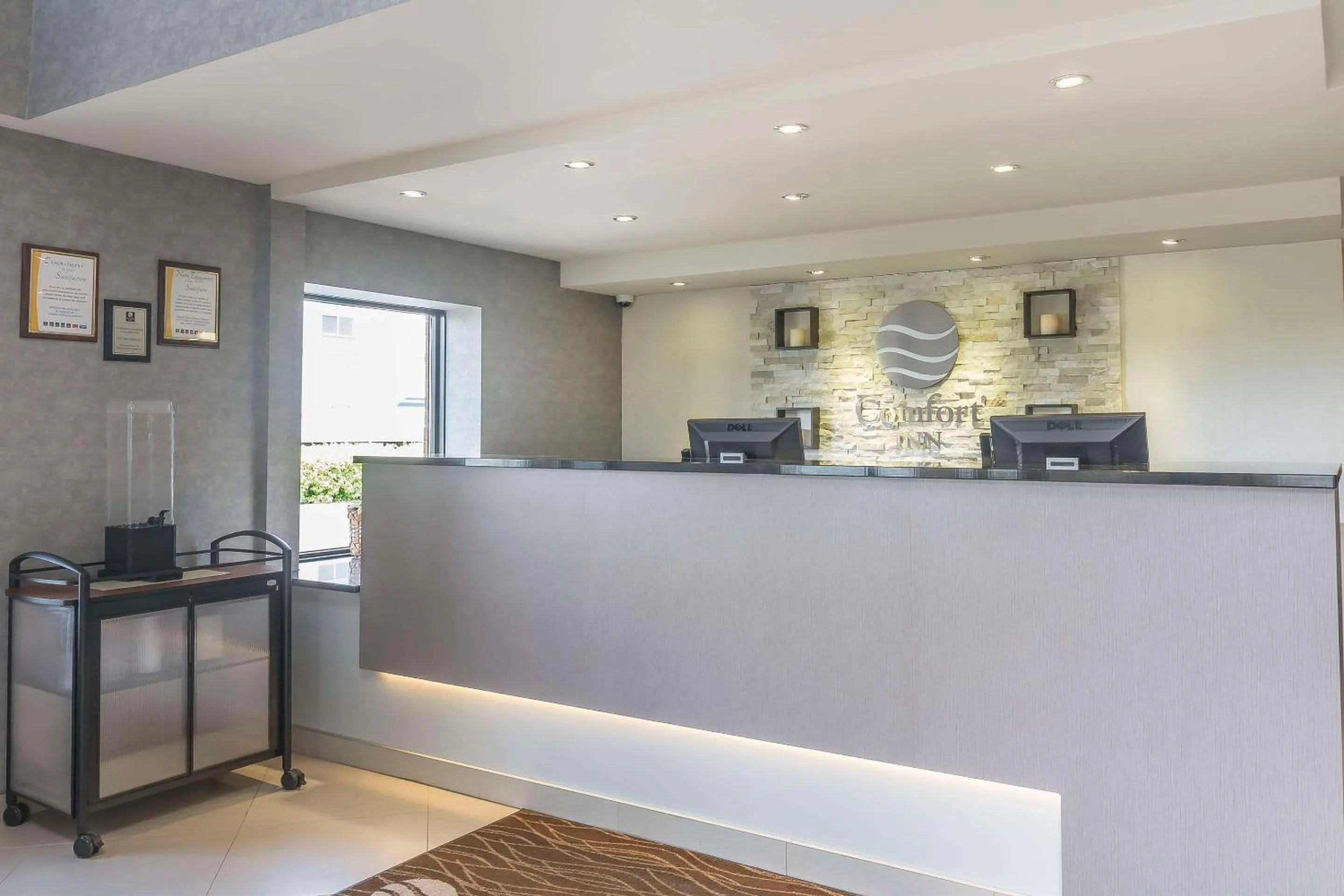 Lobby or reception in Comfort Inn