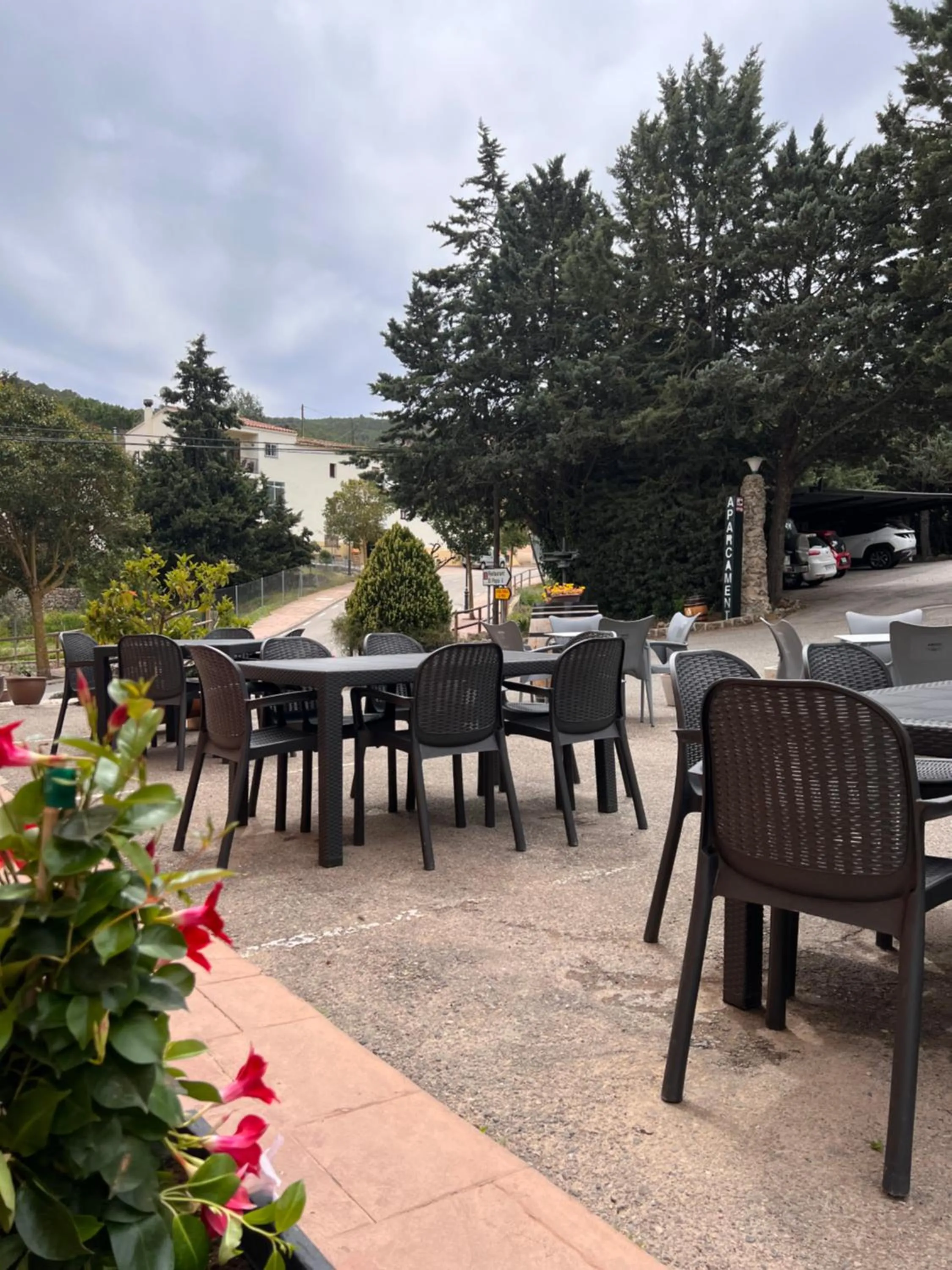 Balcony/Terrace in El Molí de Pontons suites con jacuzzi spa