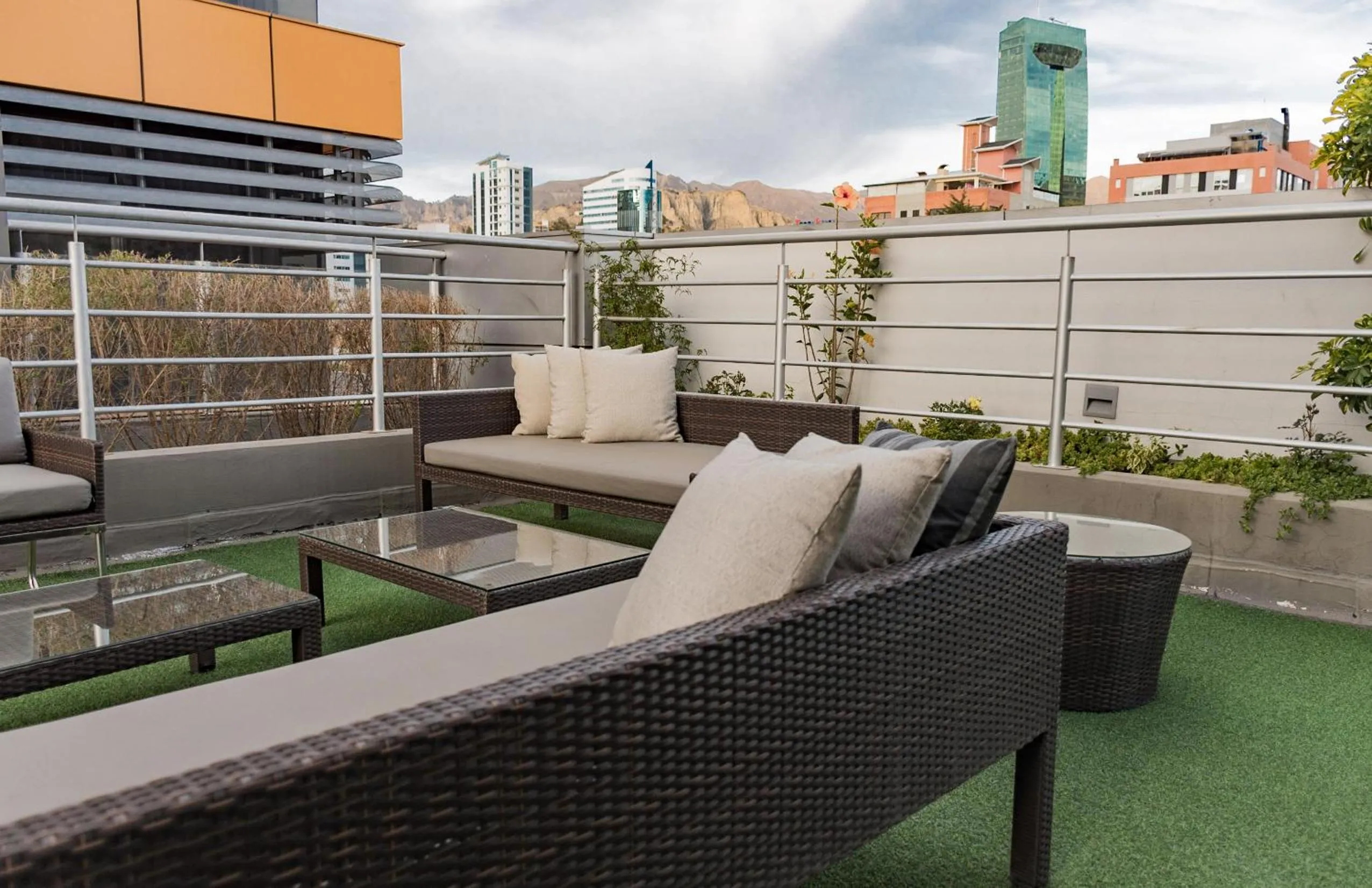 Balcony/Terrace in Hotel Rennova