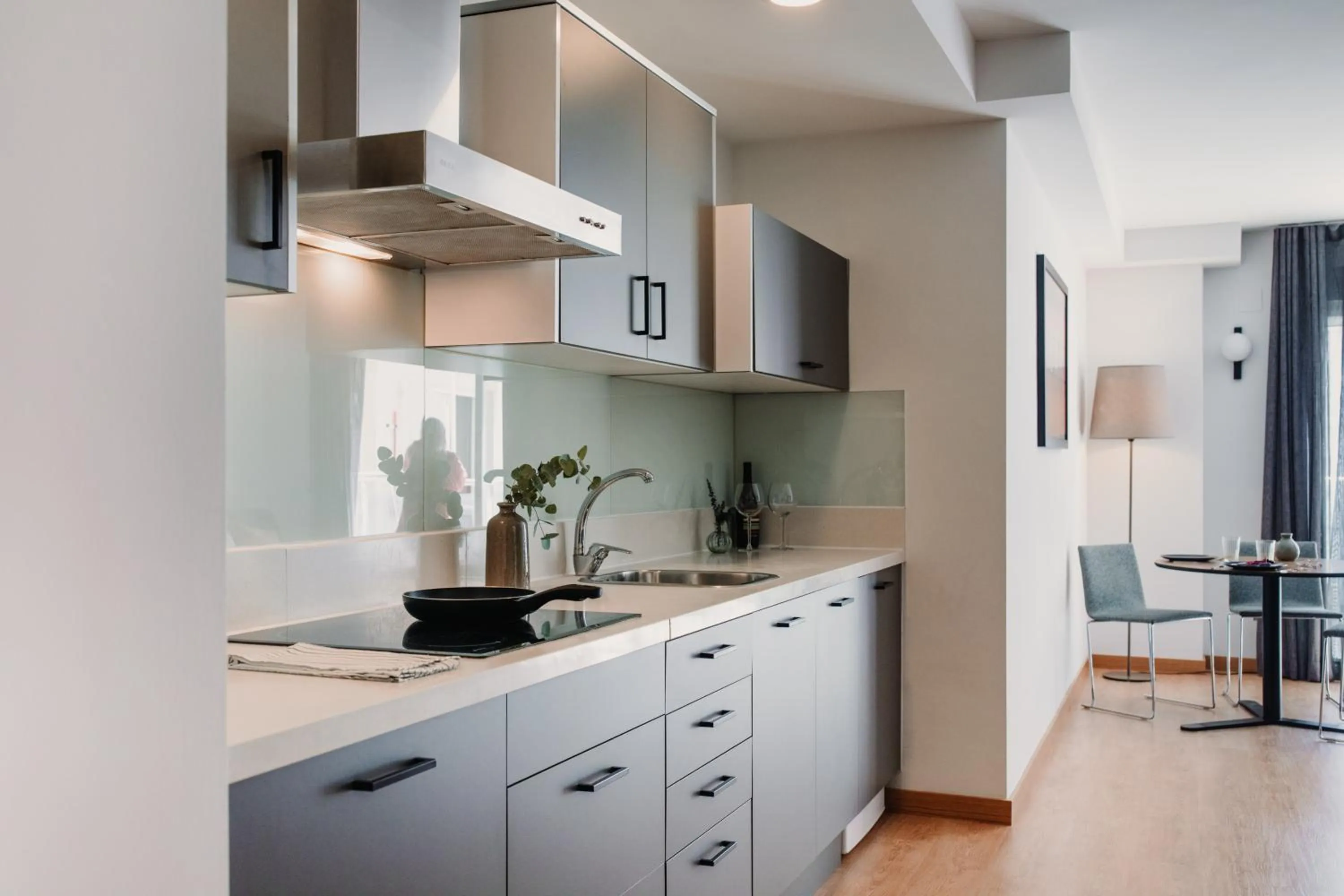 Kitchen or kitchenette in Parker The Urban Flats