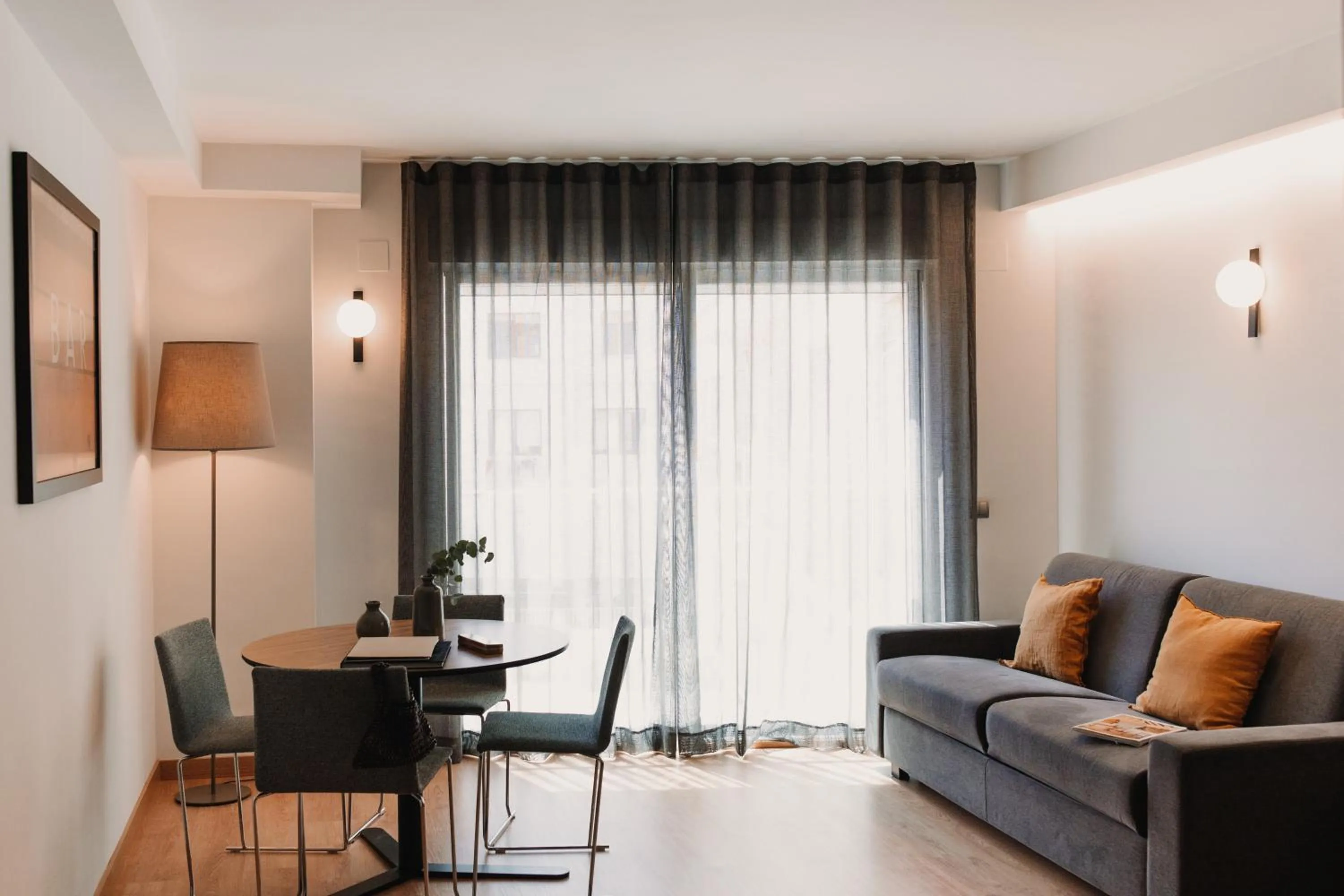 Seating area in Parker The Urban Flats