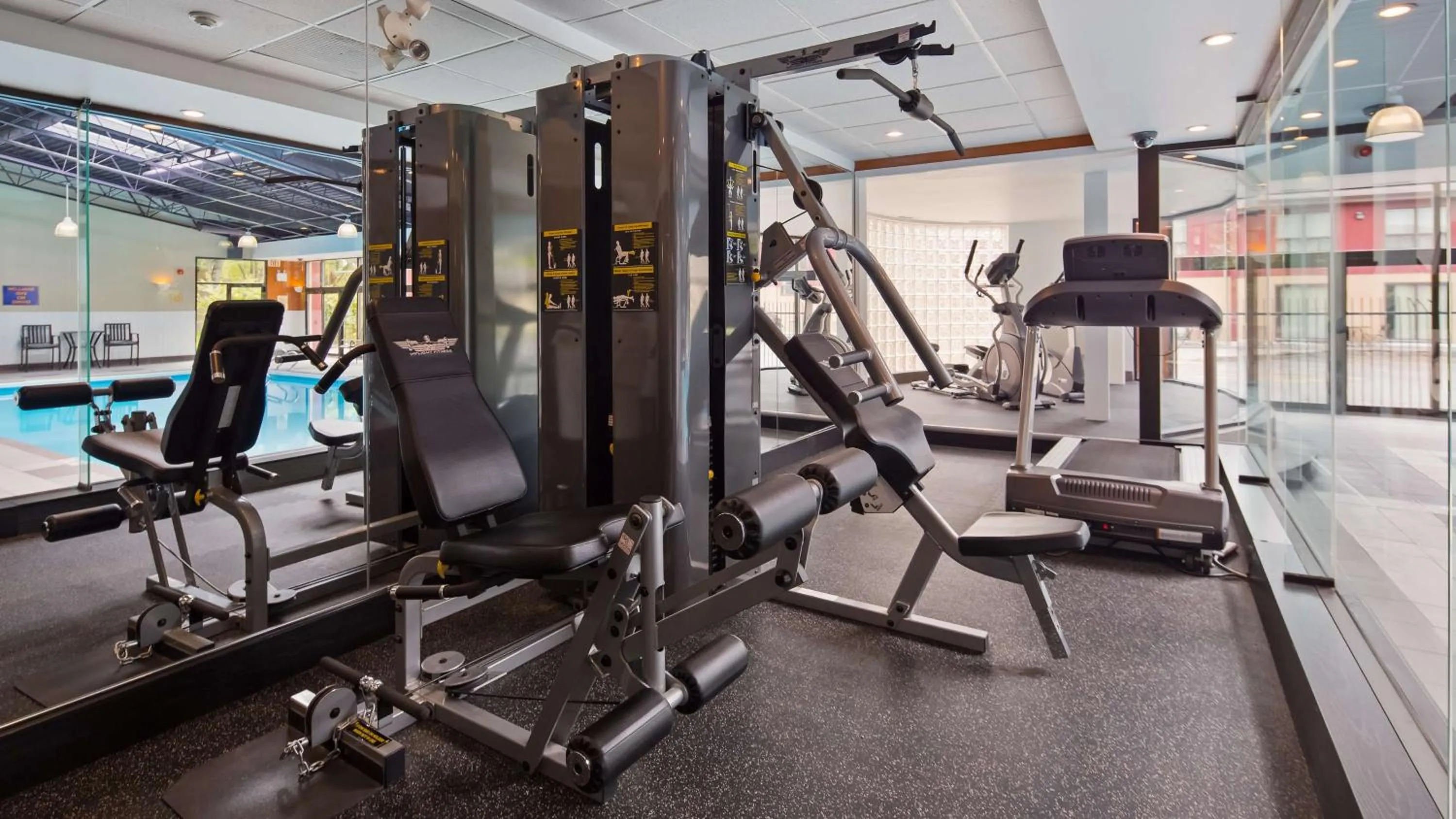Fitness centre/facilities in Best Western Plus Ottawa Kanata Hotel and Conference Centre