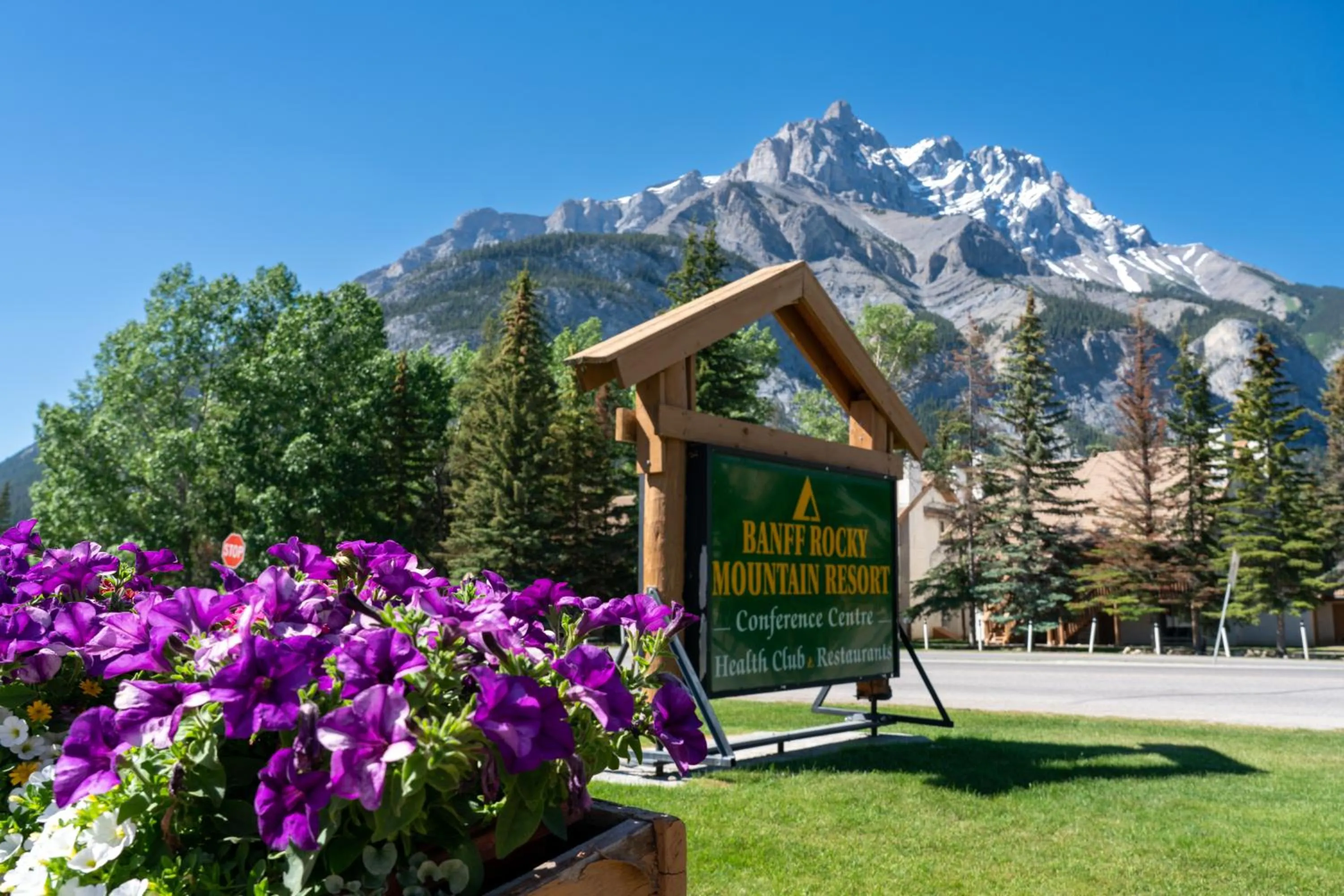 Property logo or sign in Banff Rocky Mountain Resort