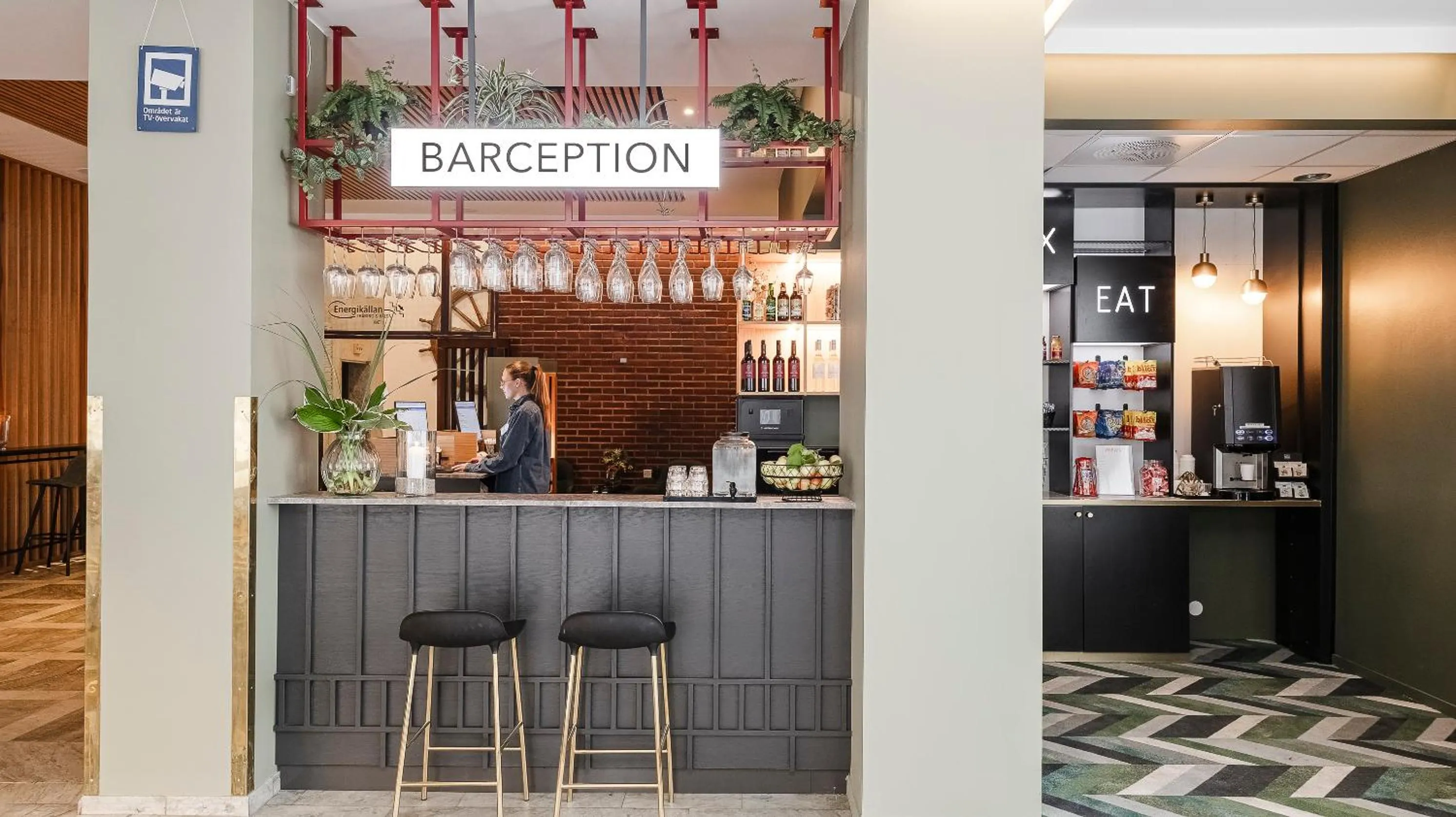 Lobby or reception in Comfort Hotel Sundsvall