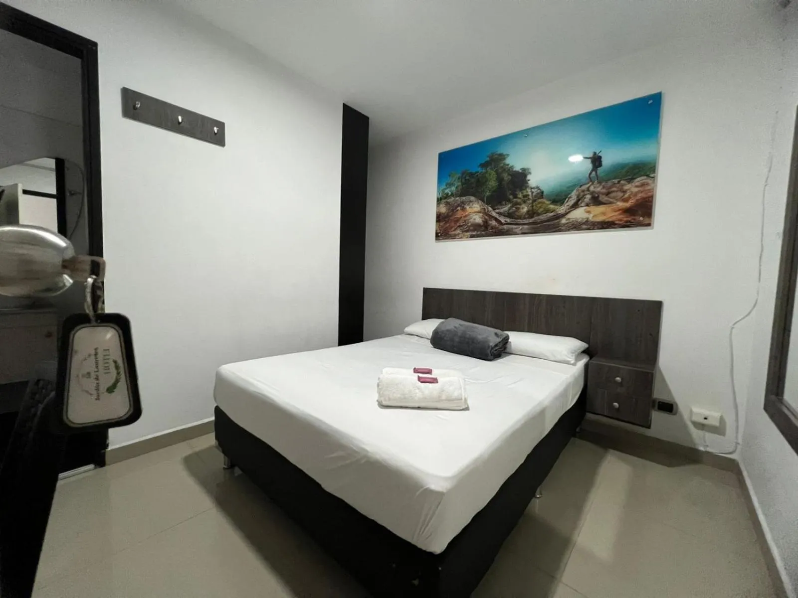 Bed in Hotel Jardin de Laureles Jeps