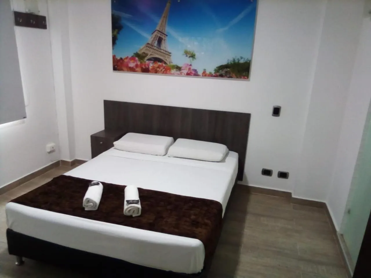 Bed in Hotel Jardin de Laureles Jeps