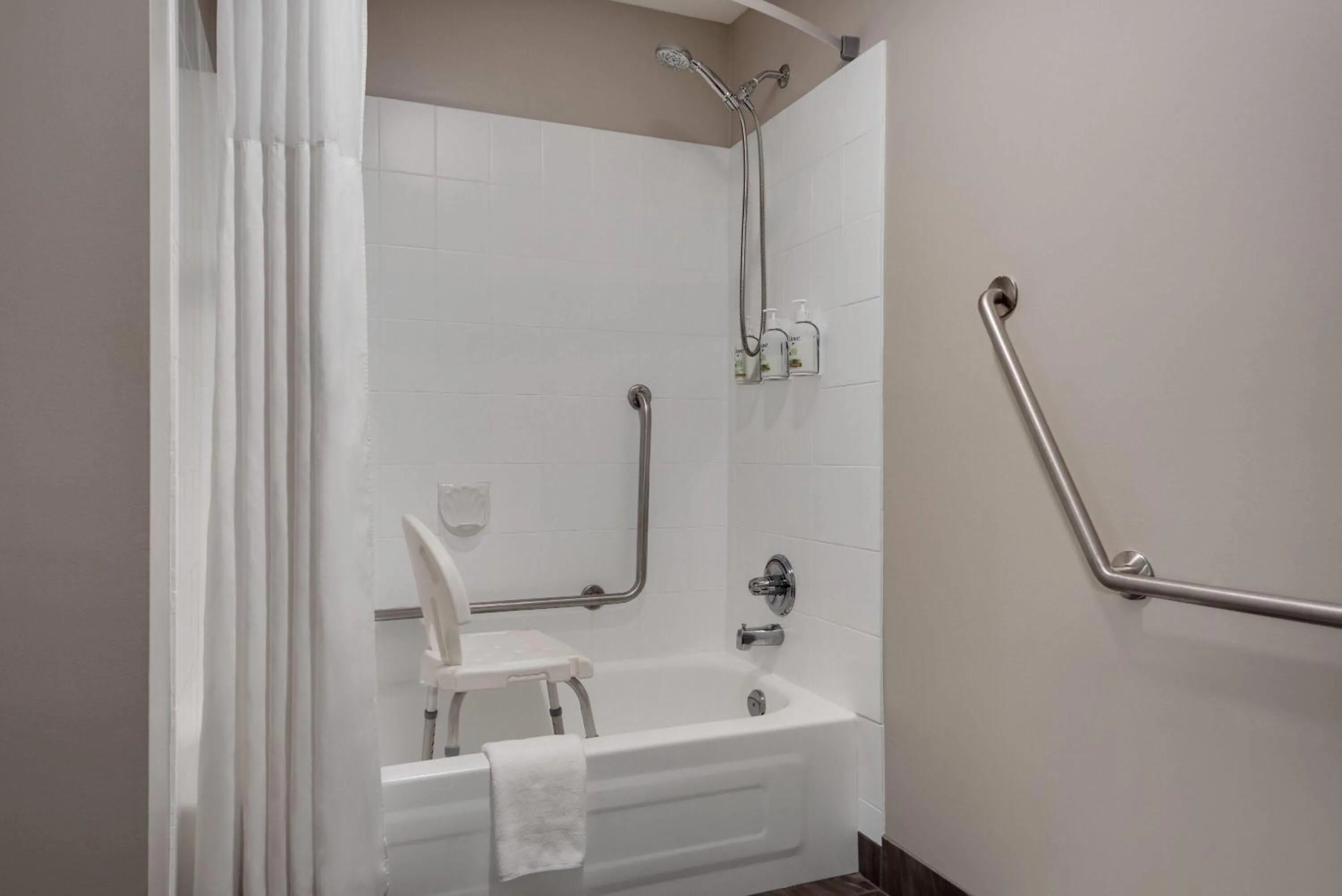 Shower in Days Inn by Wyndham Kelowna