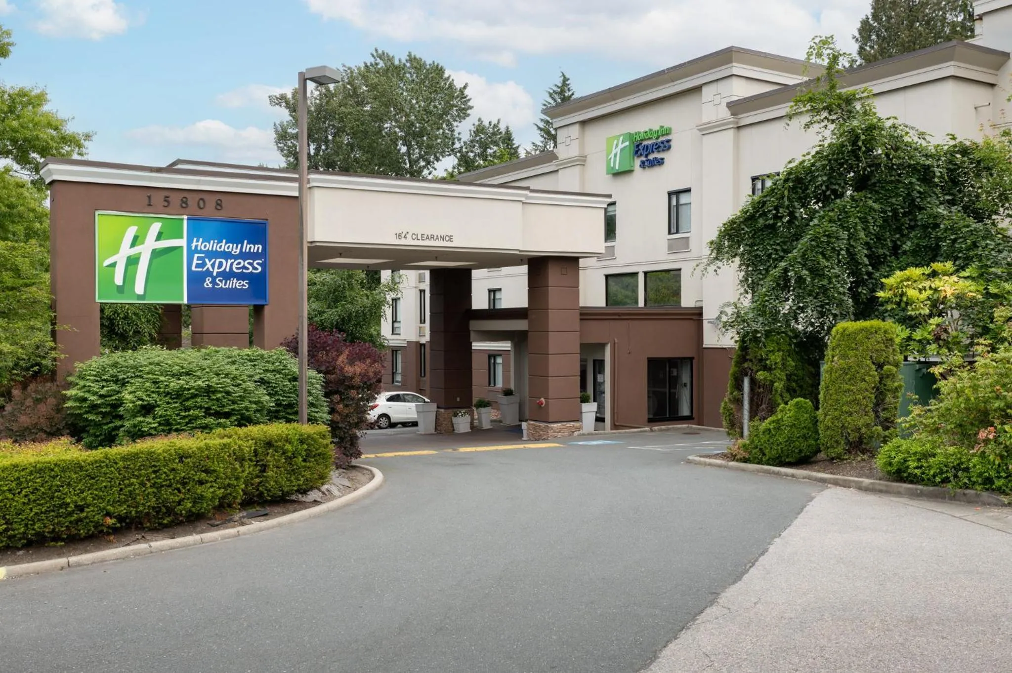 Property building in Holiday Inn Express and Suites Surrey by IHG