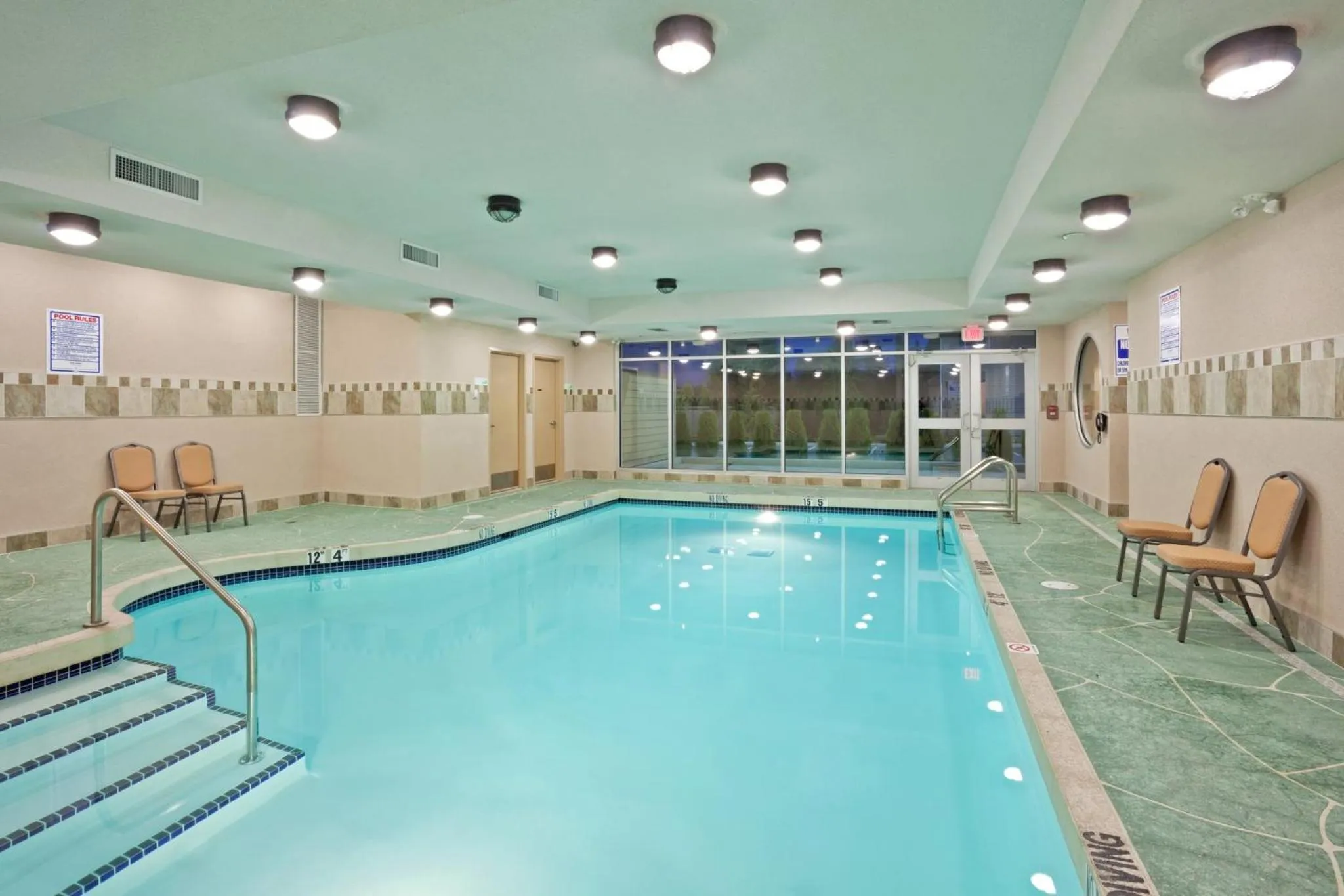 Swimming pool in Holiday Inn Hotel & Suites Surrey East - Cloverdale by IHG