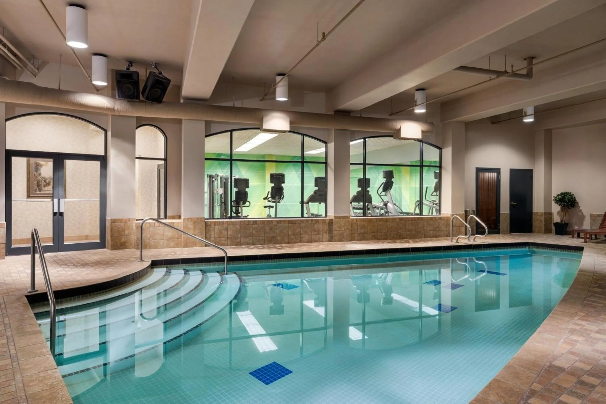 Swimming pool in Holiday Inn & Suites North Vancouver by IHG
