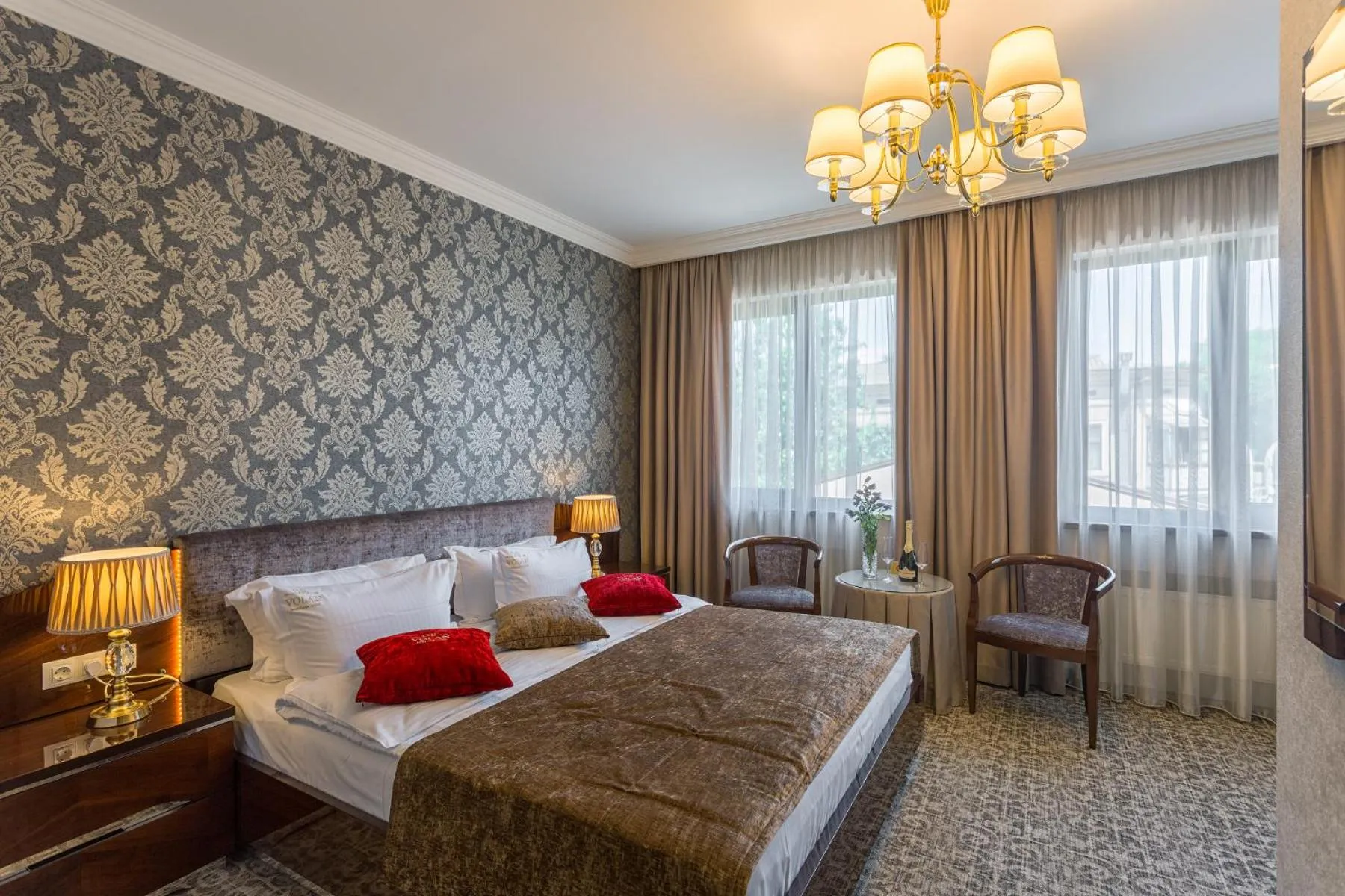 Bed in De Volan Boutique Hotel