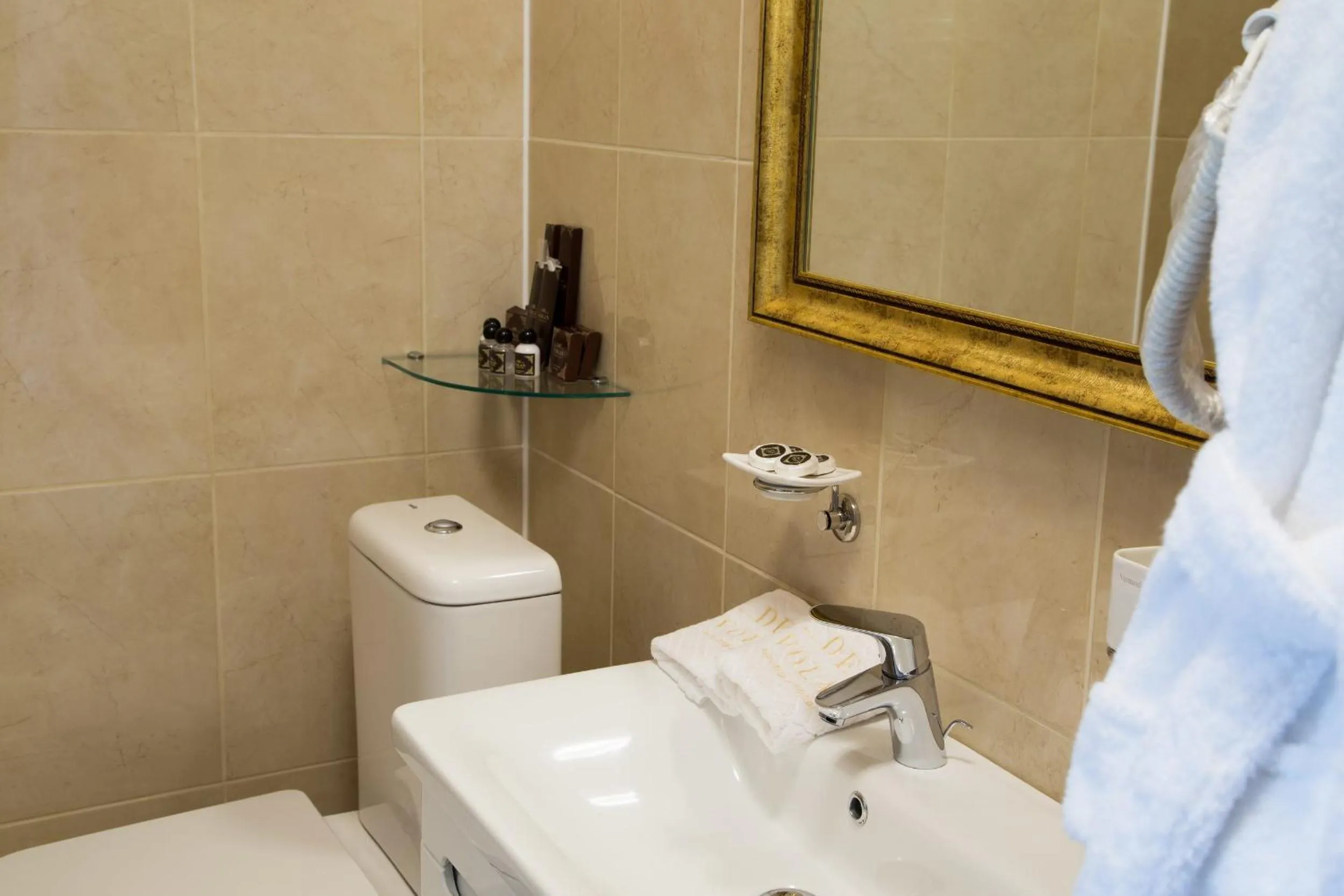 Shower in De Volan Boutique Hotel