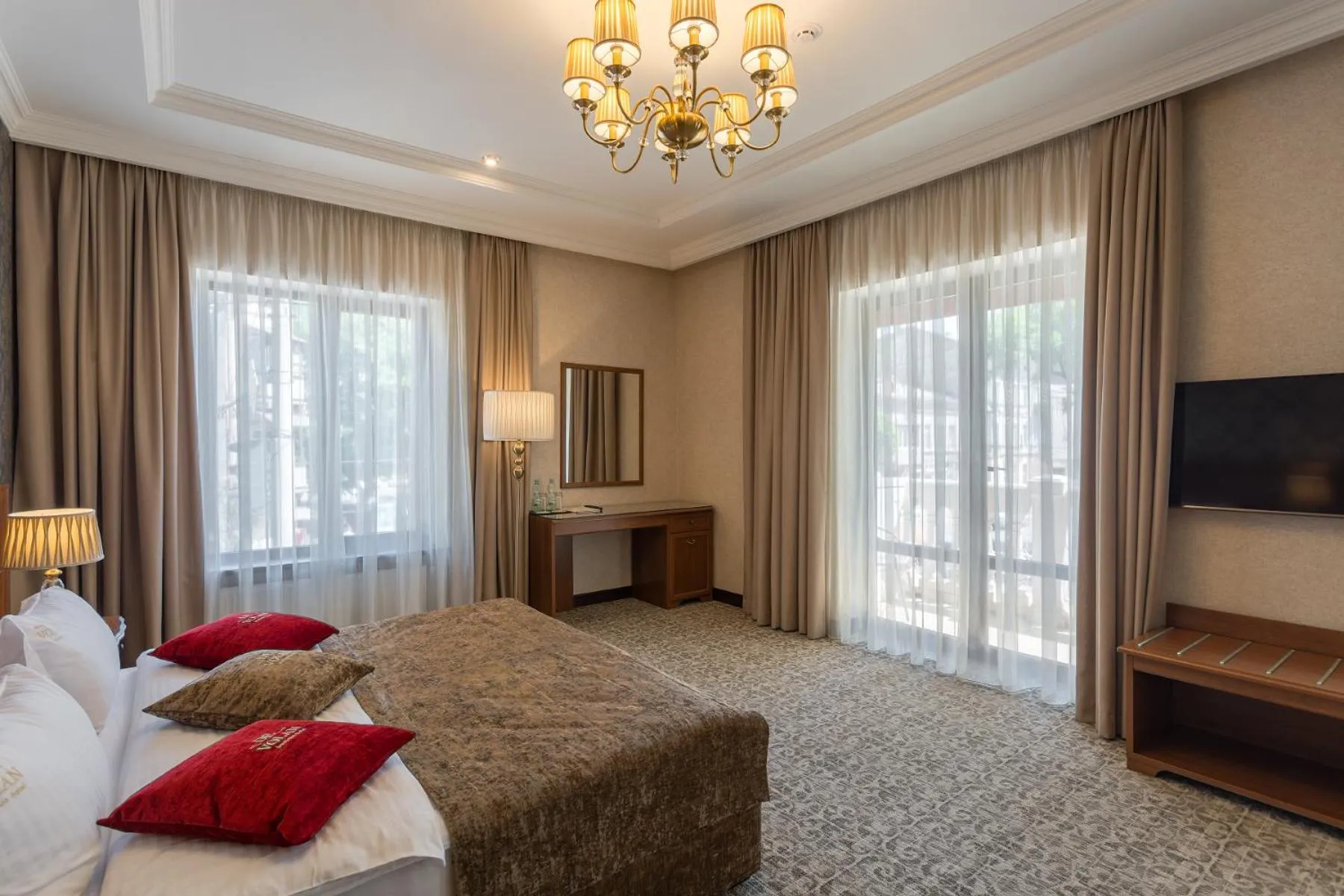 Bed in De Volan Boutique Hotel