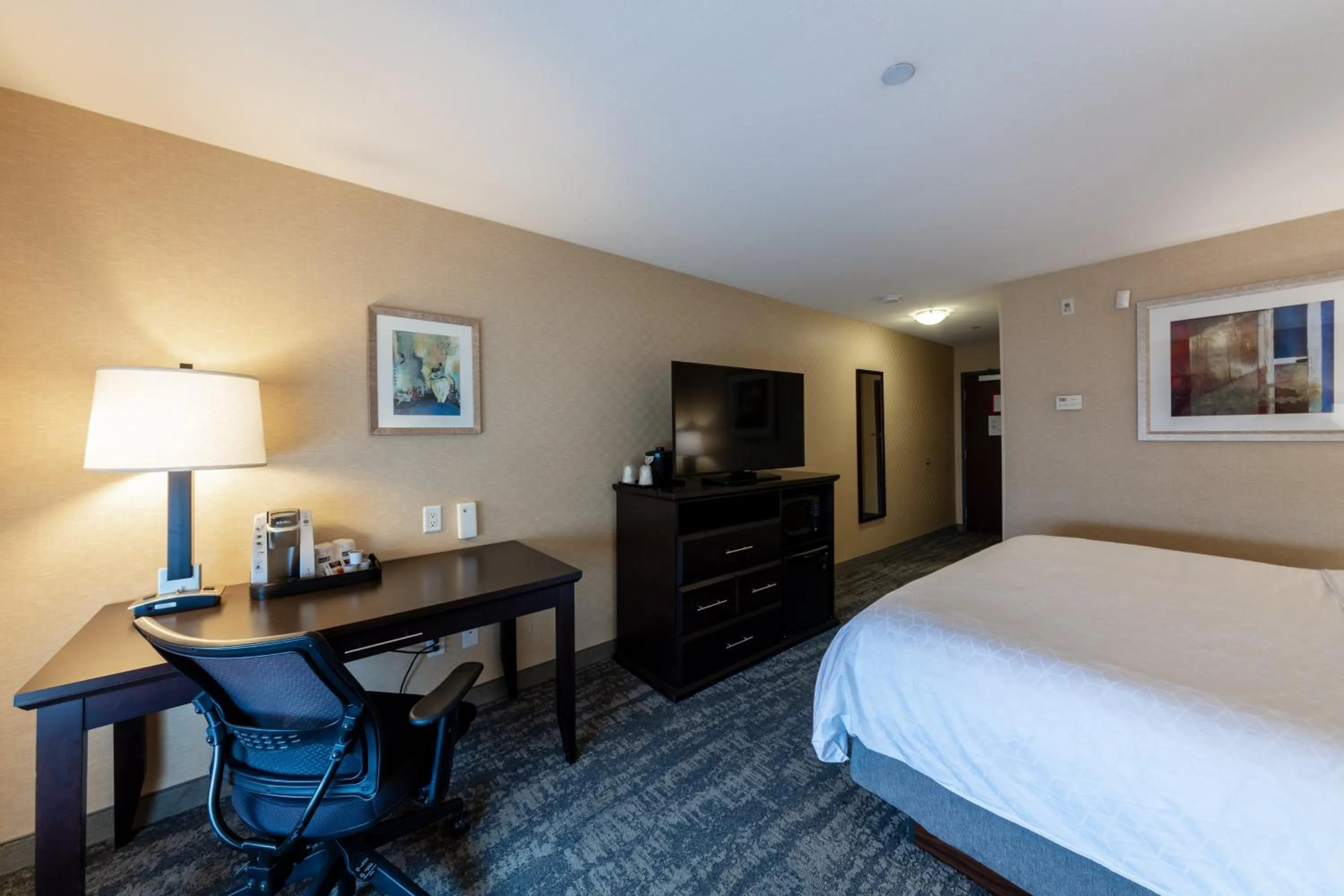 Photo of the whole room, Bed in Holiday Inn Express & Suites Riverport Richmond by IHG
