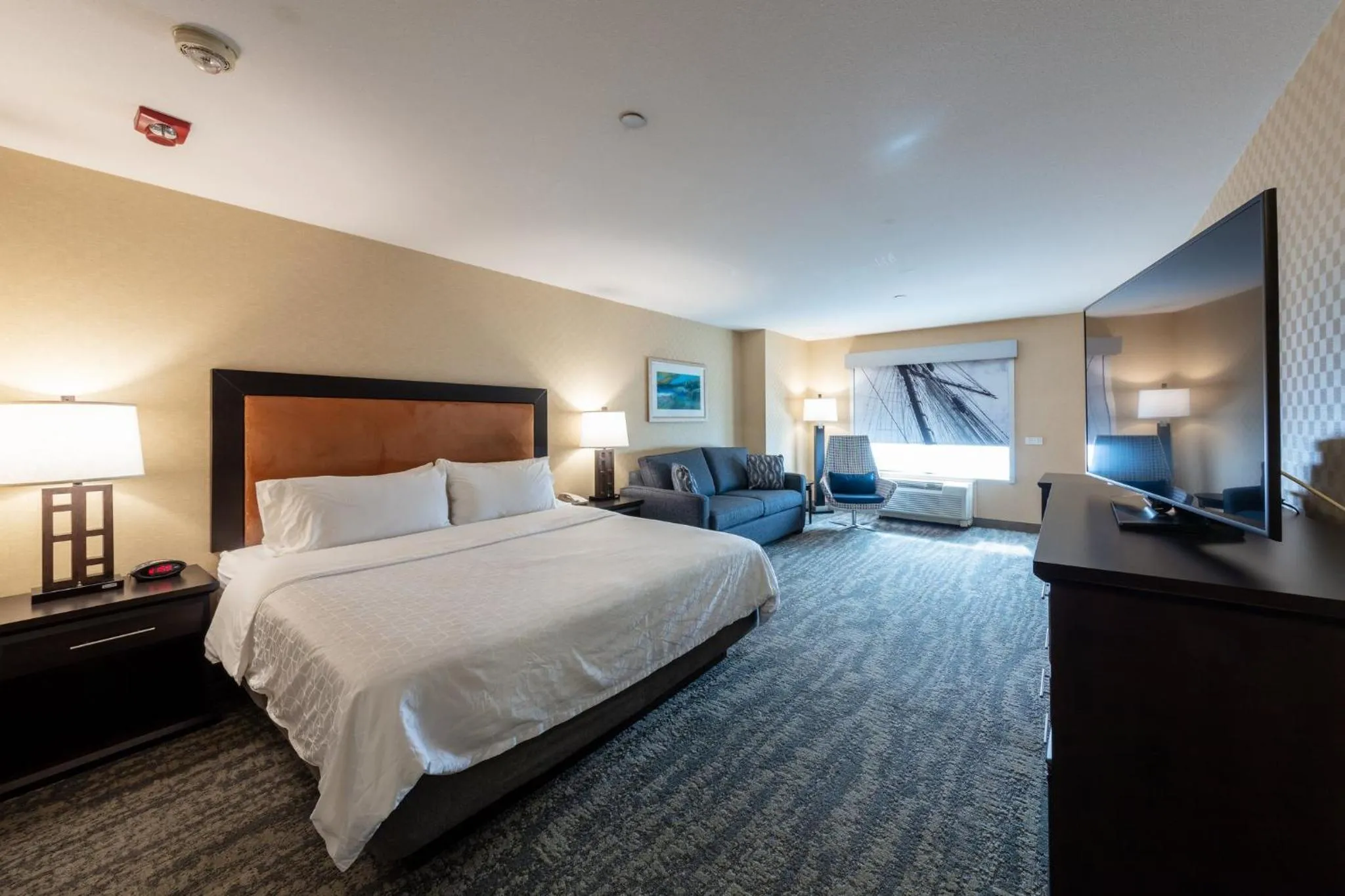 Photo of the whole room, Bed in Holiday Inn Express & Suites Riverport Richmond by IHG