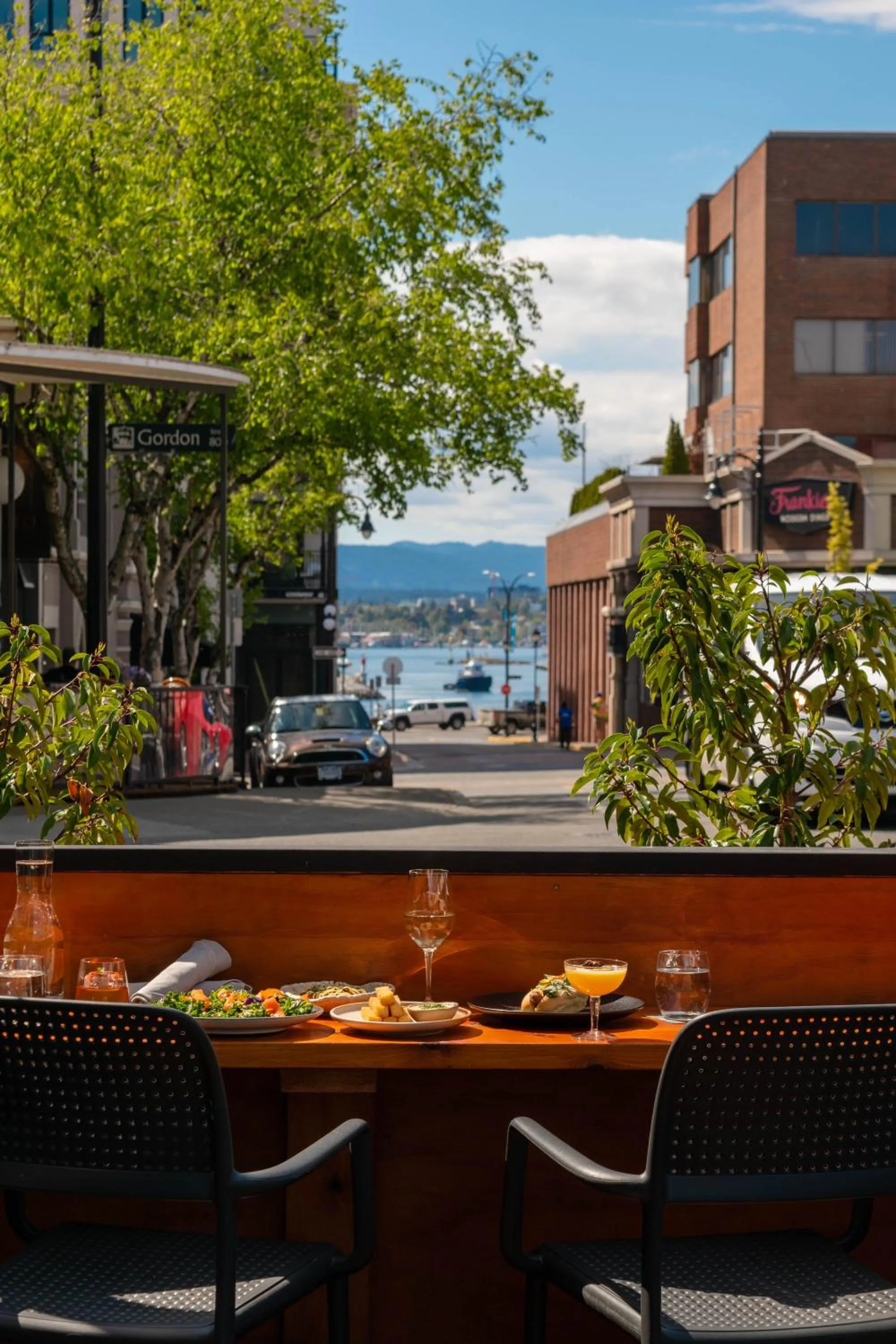 Patio in The Magnolia Hotel & Spa