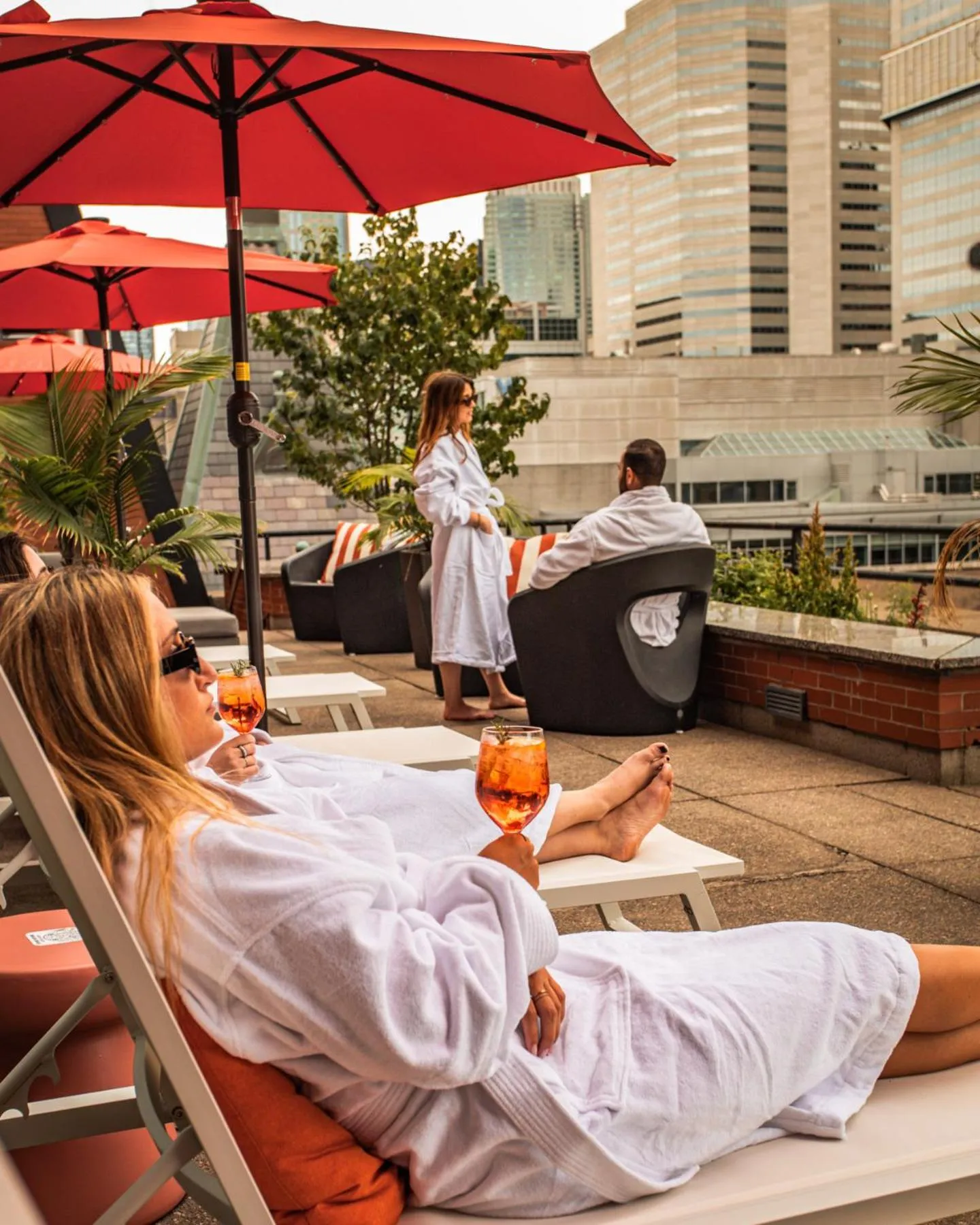 Patio in InterContinental Montreal by IHG
