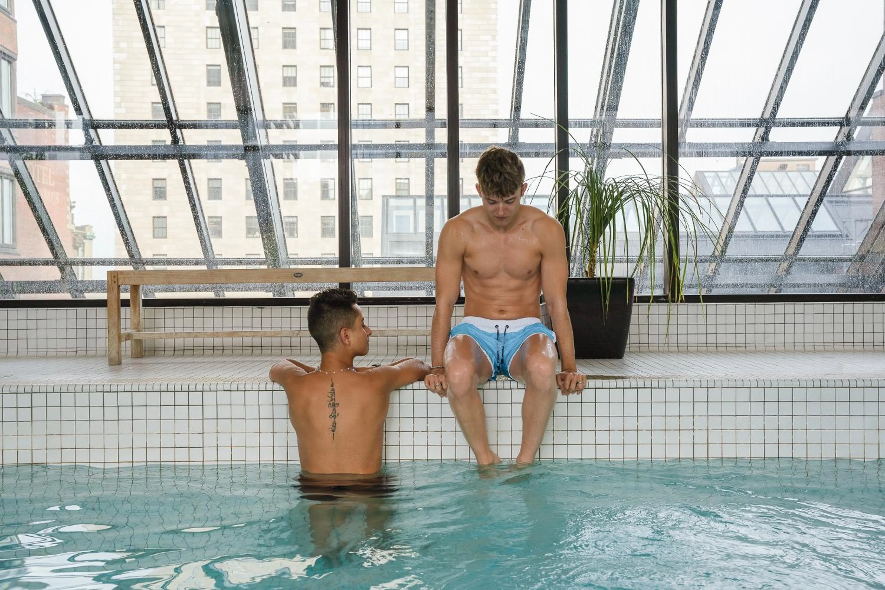 Swimming pool in InterContinental Montreal by IHG