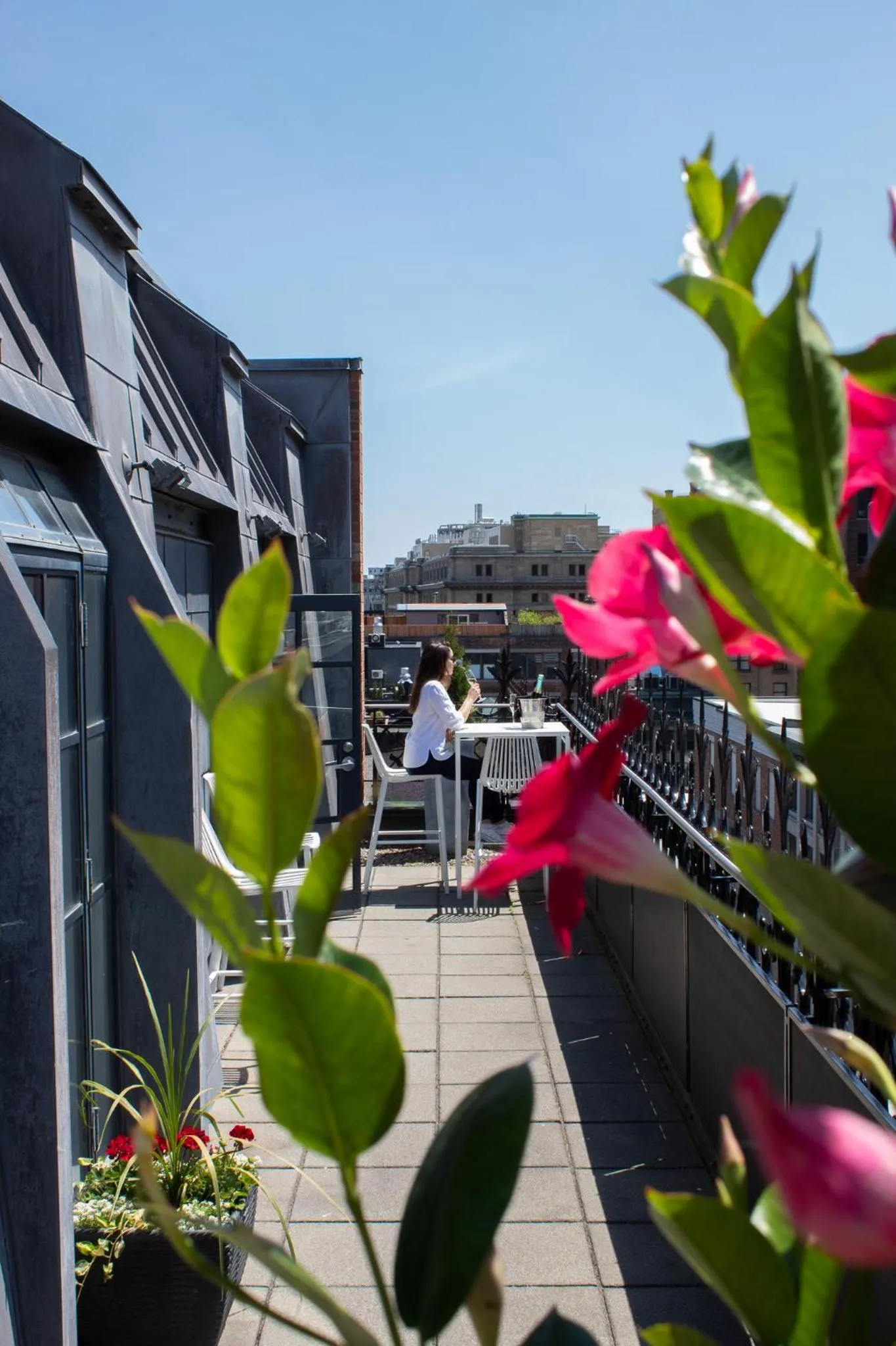 Balcony/Terrace in Hotel Gault