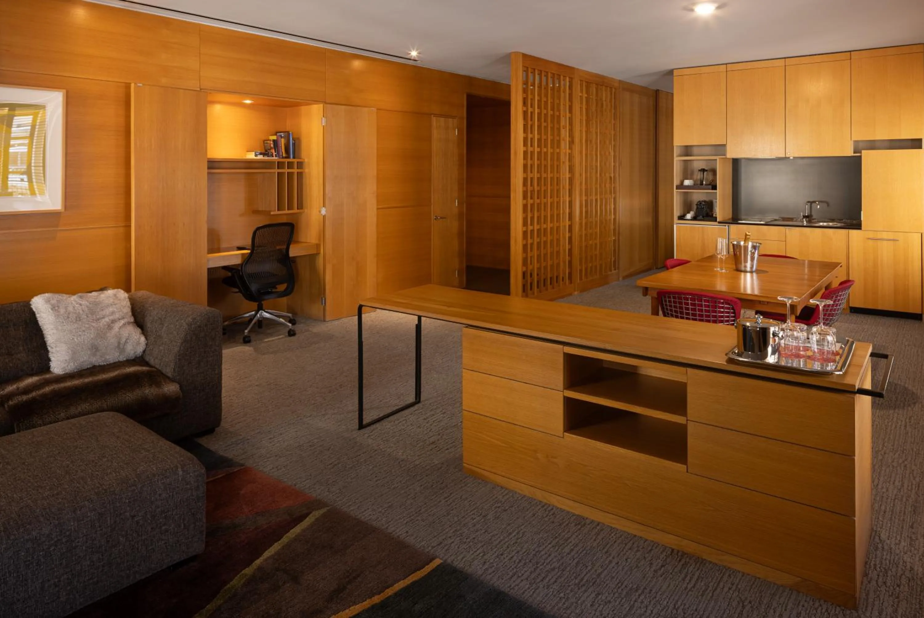 Kitchen or kitchenette in Hotel Gault