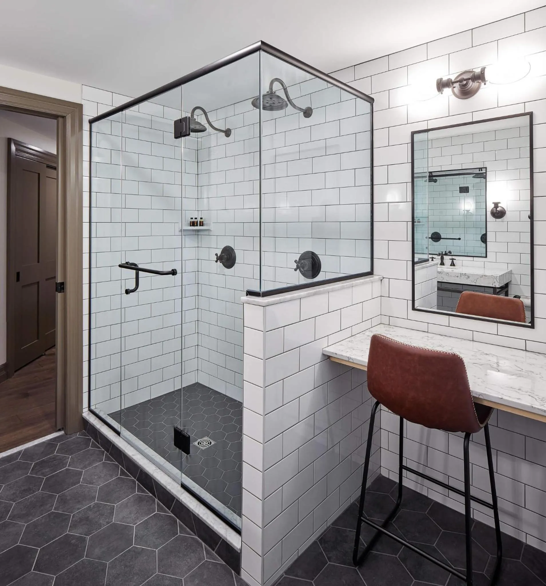 Shower in The Metcalfe by Gray Collection
