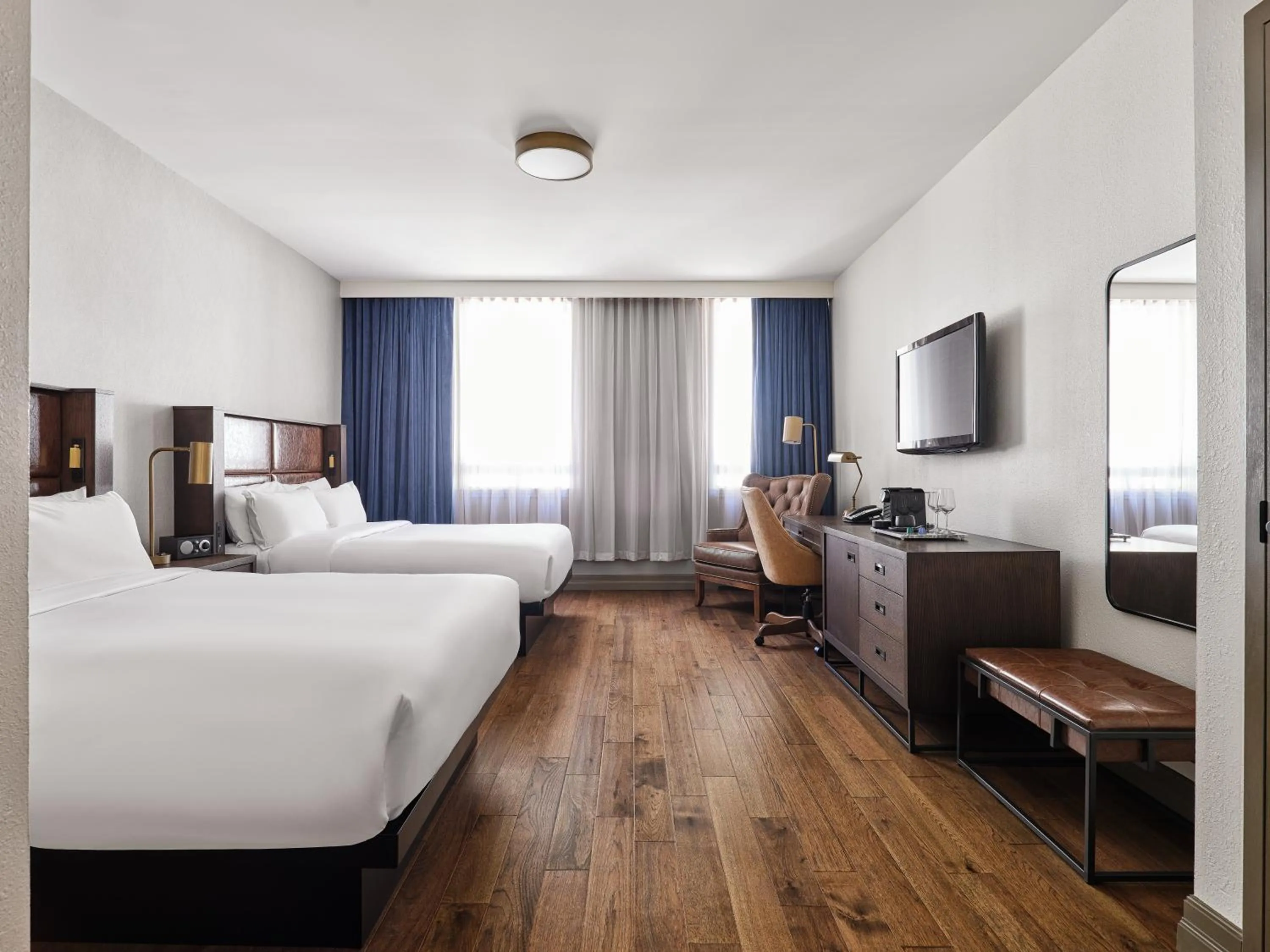 Bedroom, Bed in The Metcalfe by Gray Collection