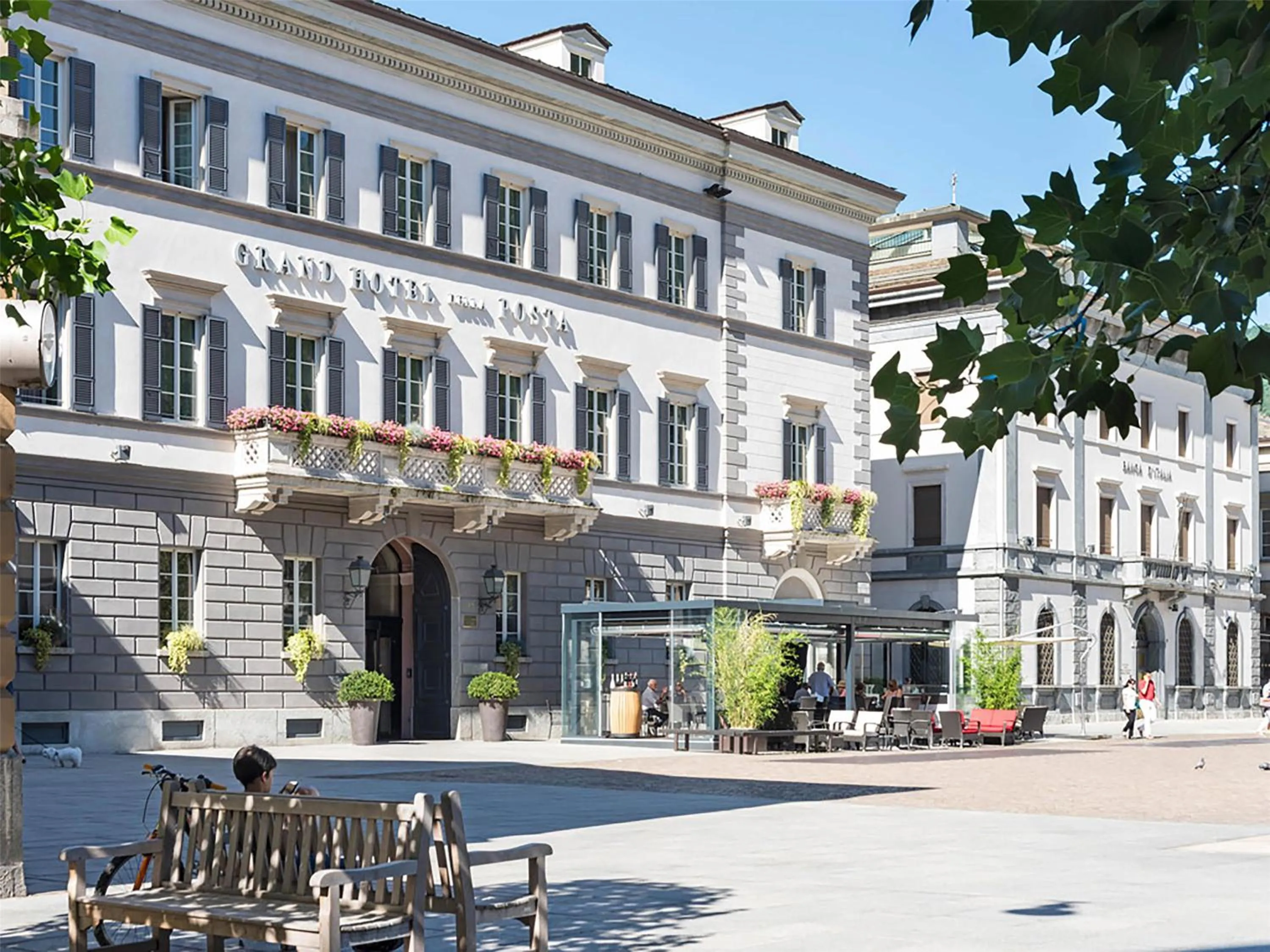 Property building in Grand Hotel della Posta, WorldHotels Distinctive