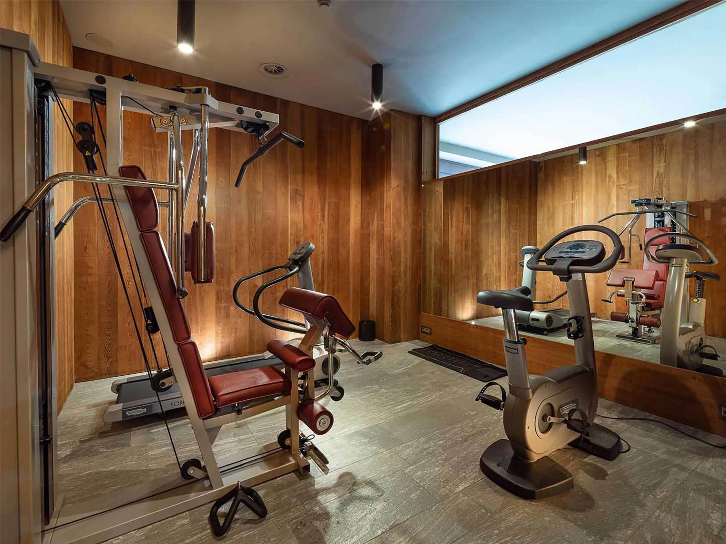 Fitness centre/facilities in Grand Hotel della Posta, WorldHotels Distinctive