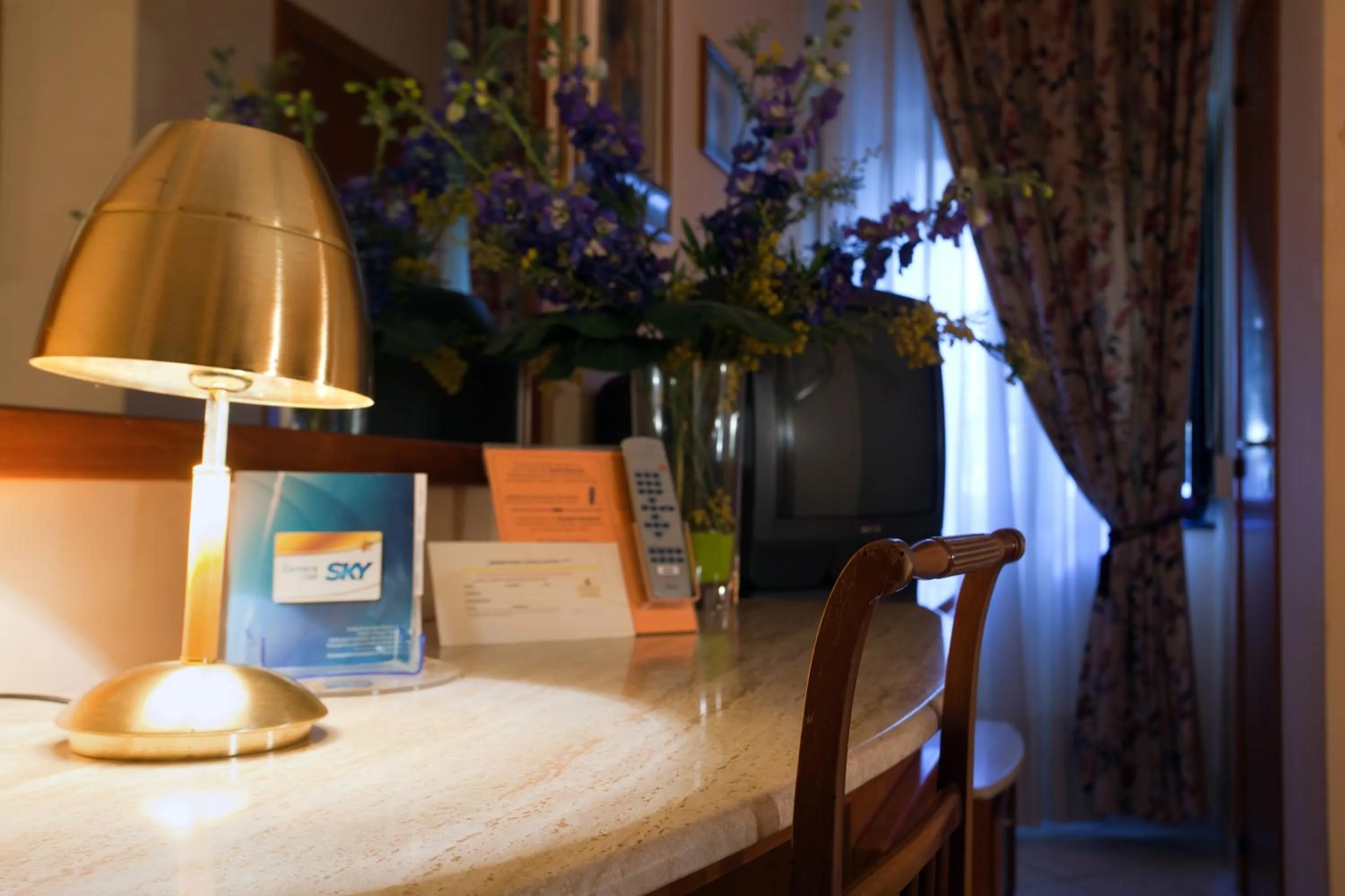 Decorative detail in Hermitage Capua Hotel