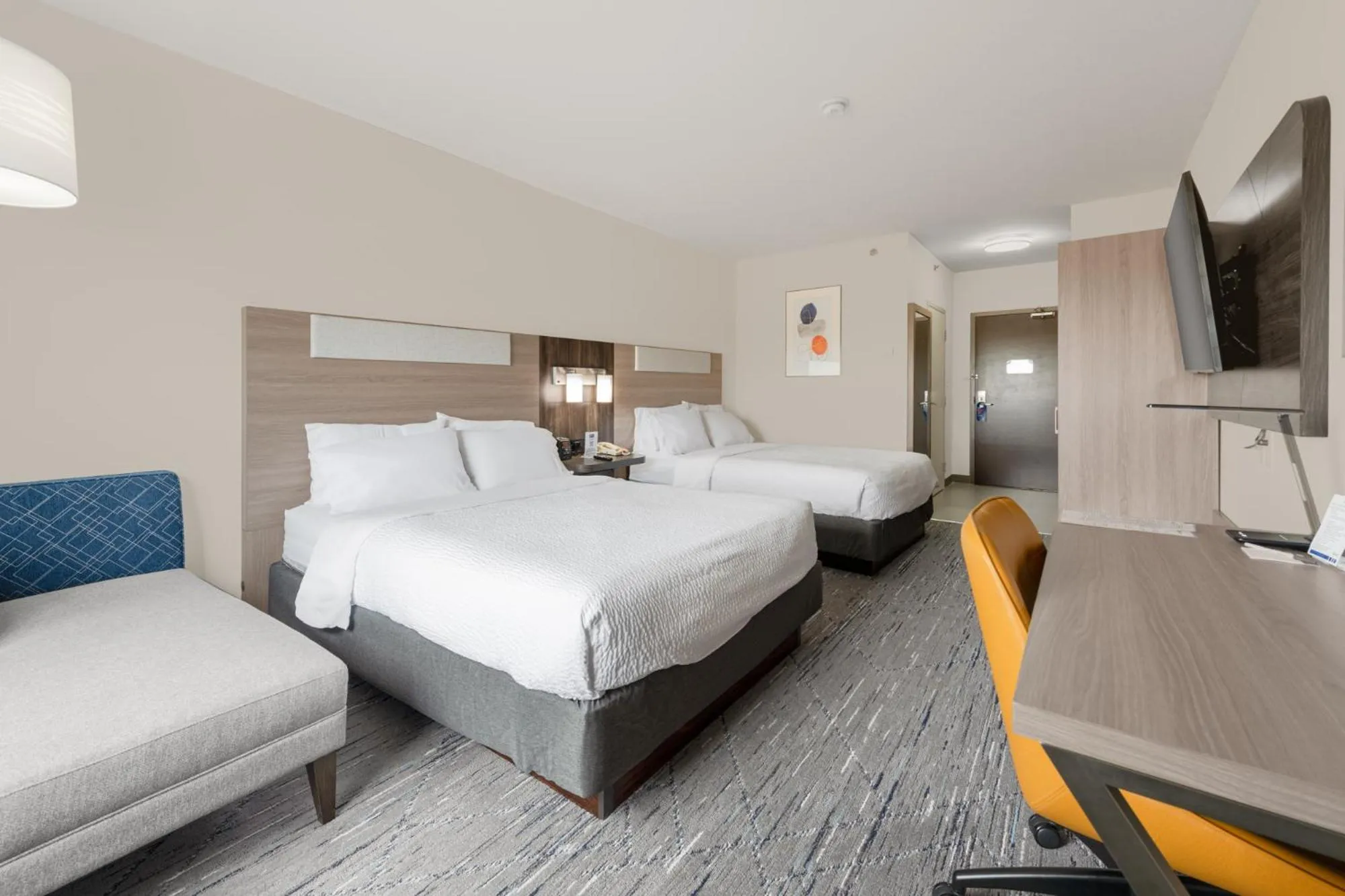 Bed in Holiday Inn Express Hotel & Suites-Edmonton South by IHG