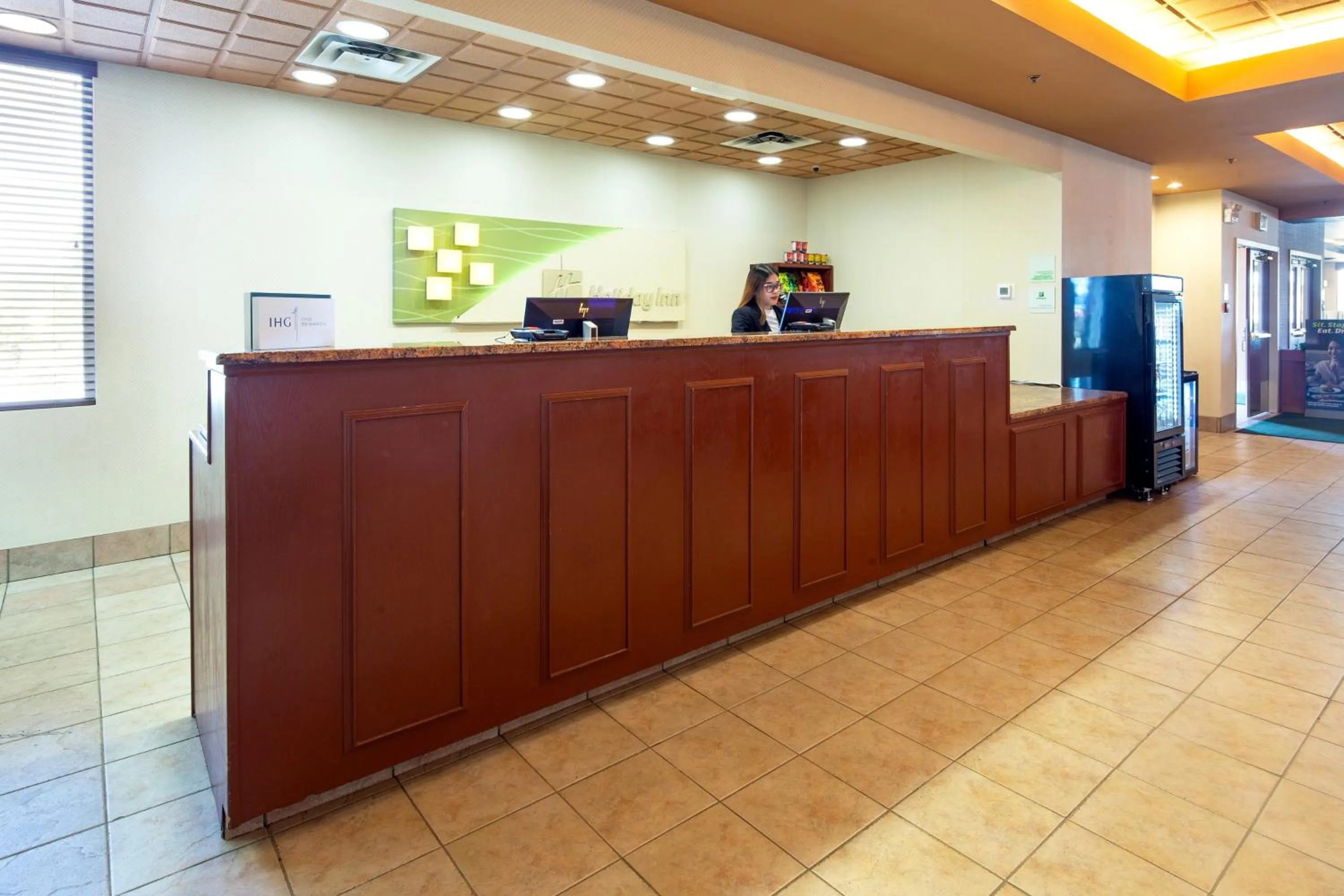 Property building in Holiday Inn Hinton by IHG