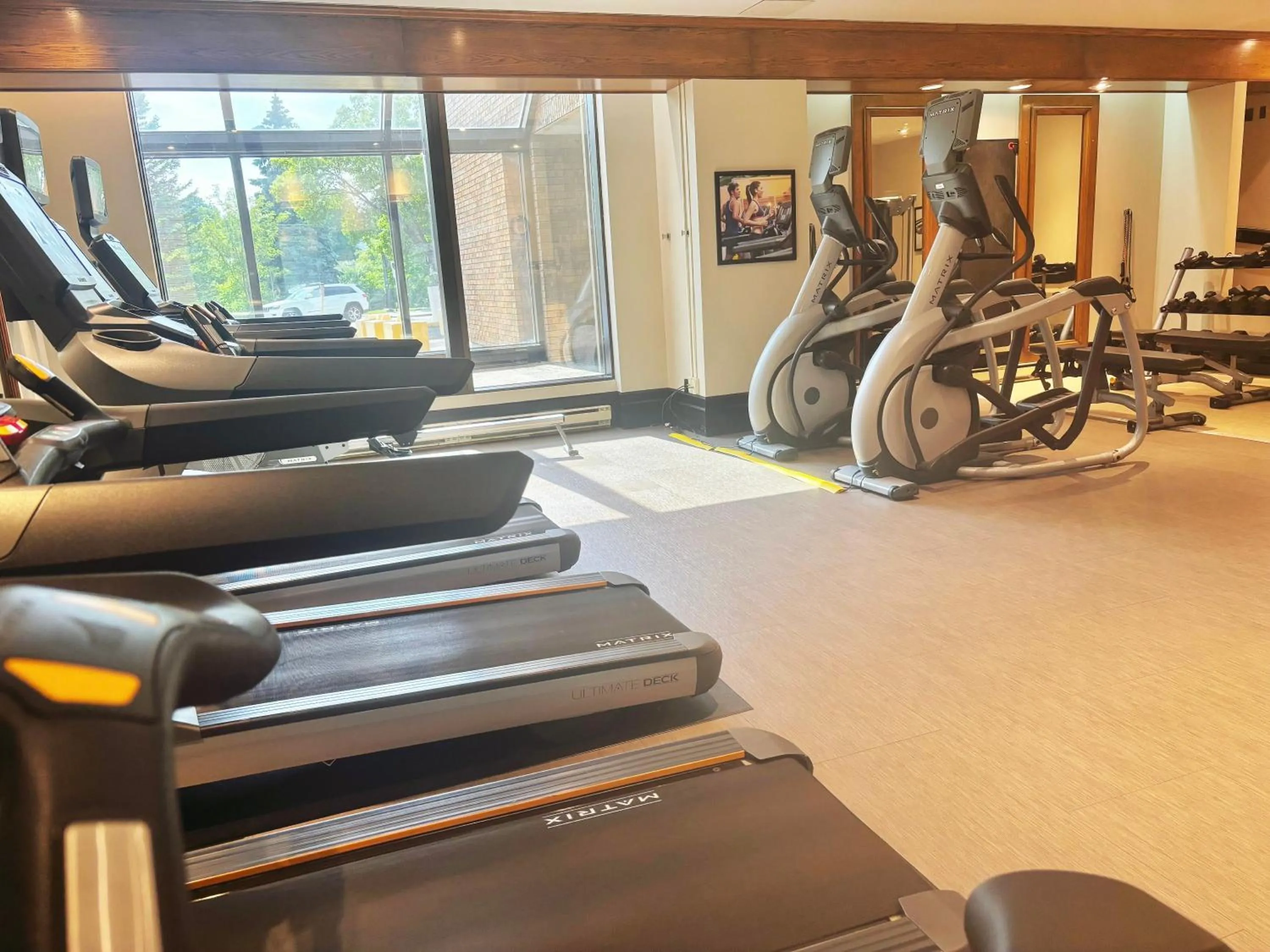 Fitness centre/facilities in Hotel Chateauneuf Gatineau-Ottawa