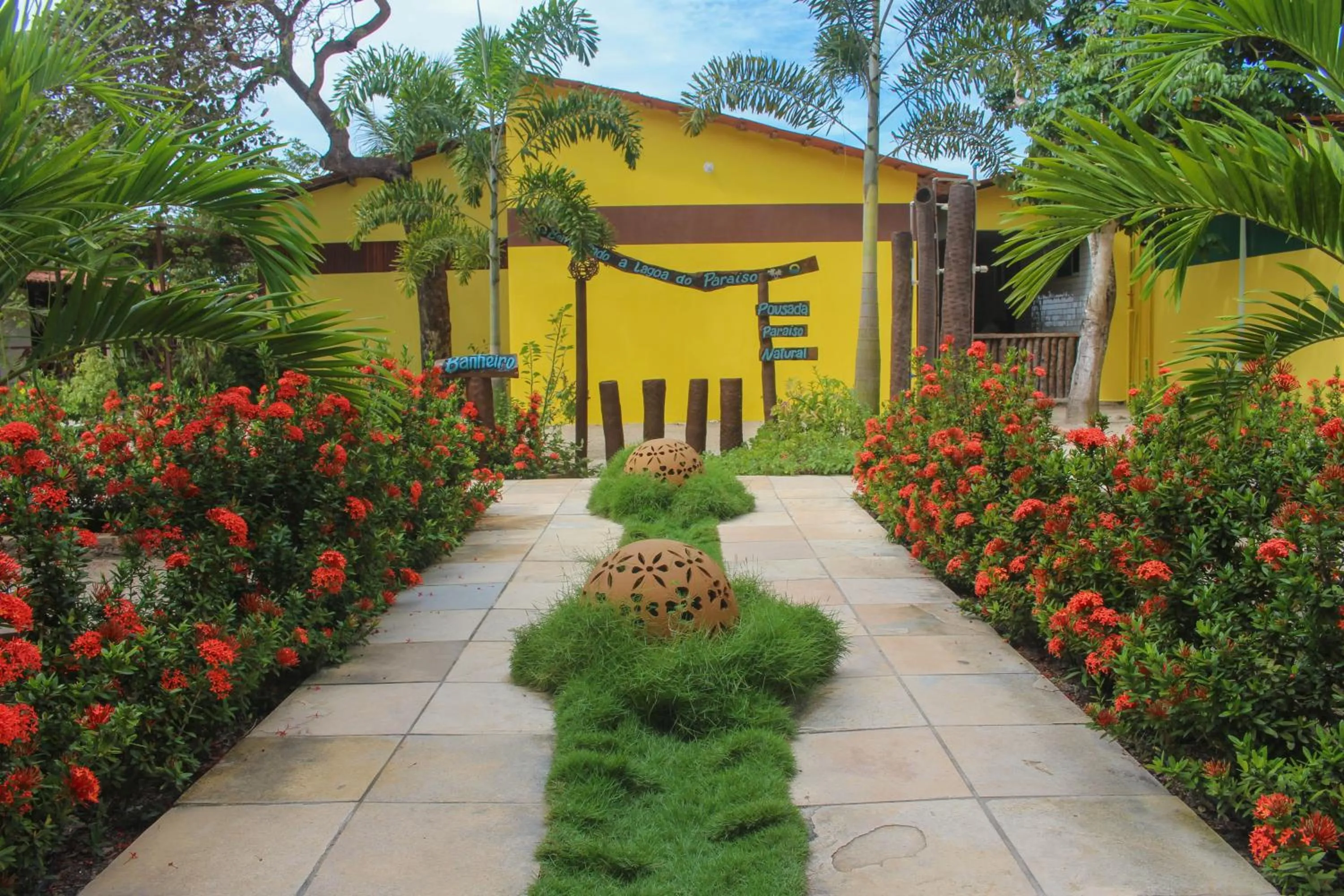 Facade/entrance in Pousada e Restaurante Paraíso Natural