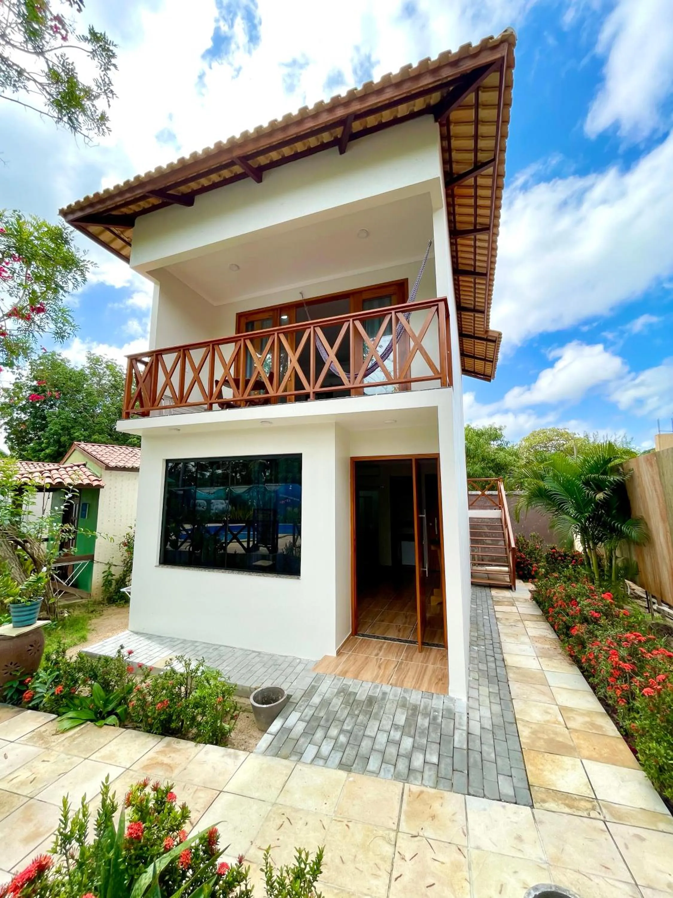 Property building in Pousada e Restaurante Paraíso Natural