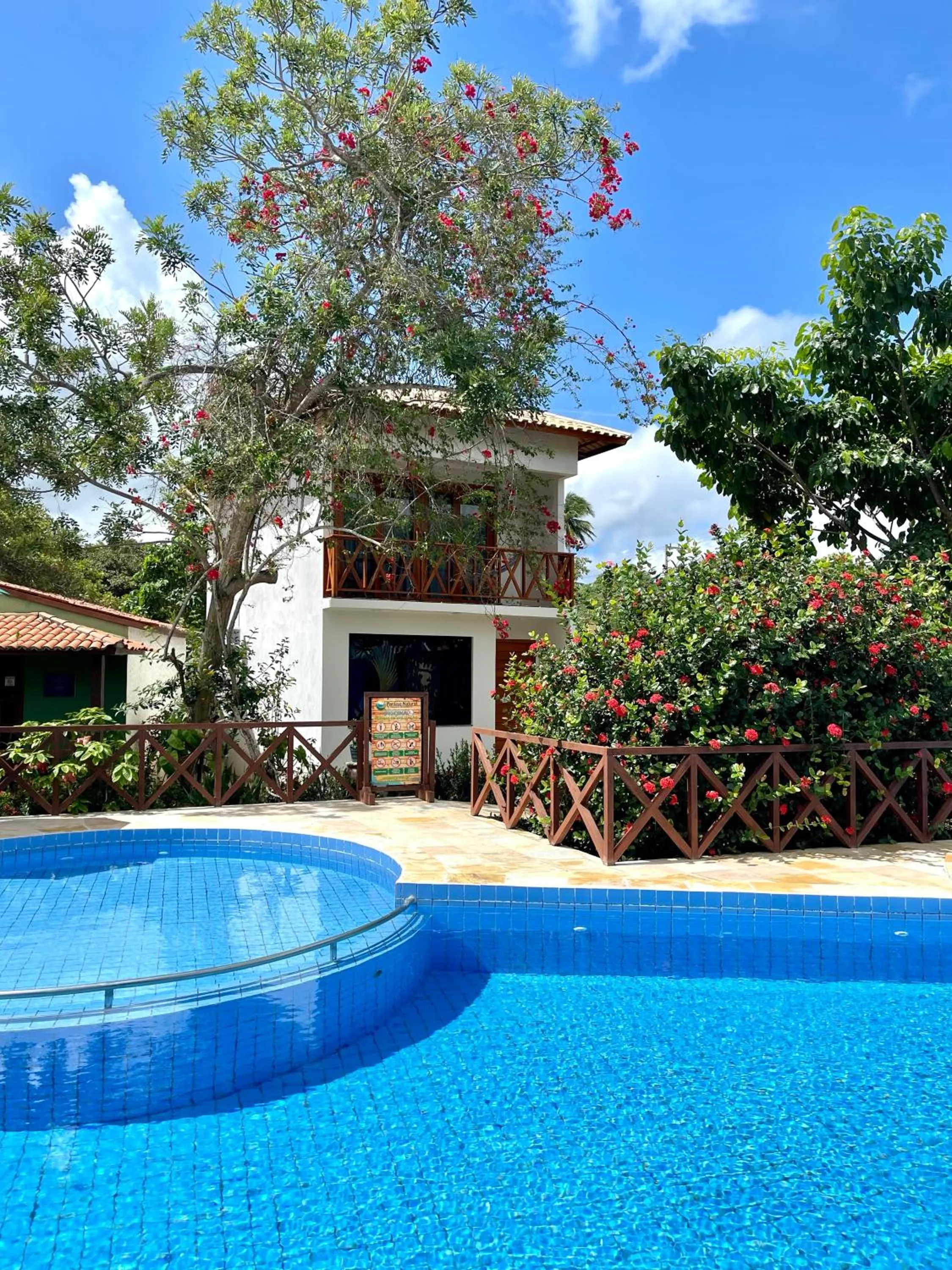 Pool view in Pousada e Restaurante Paraíso Natural