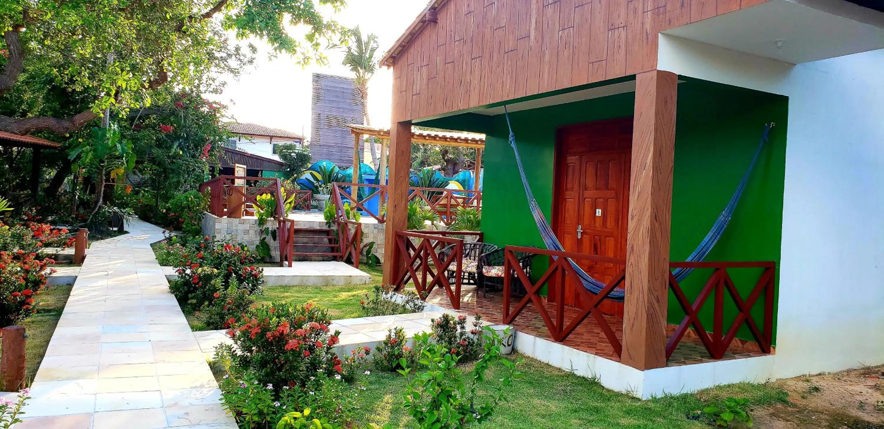 Garden view in Pousada e Restaurante Paraíso Natural