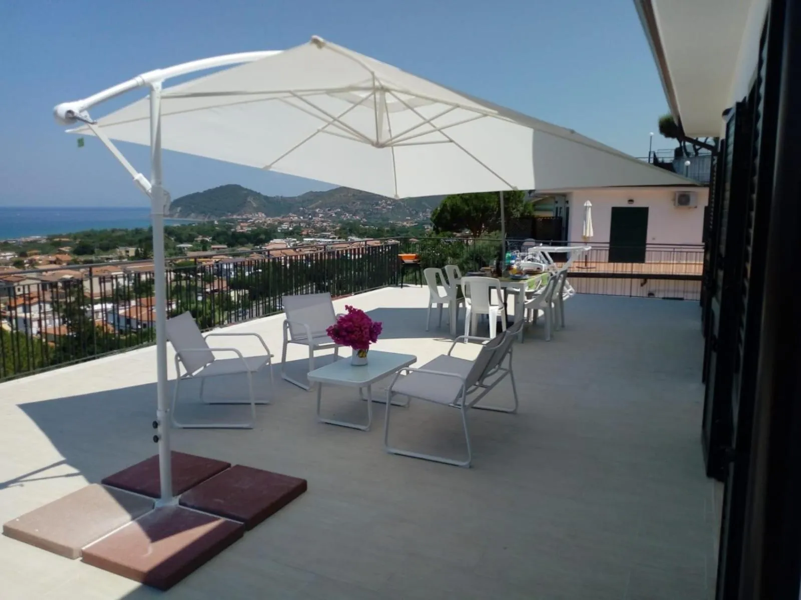 Balcony/Terrace in Residence Domus Cilento