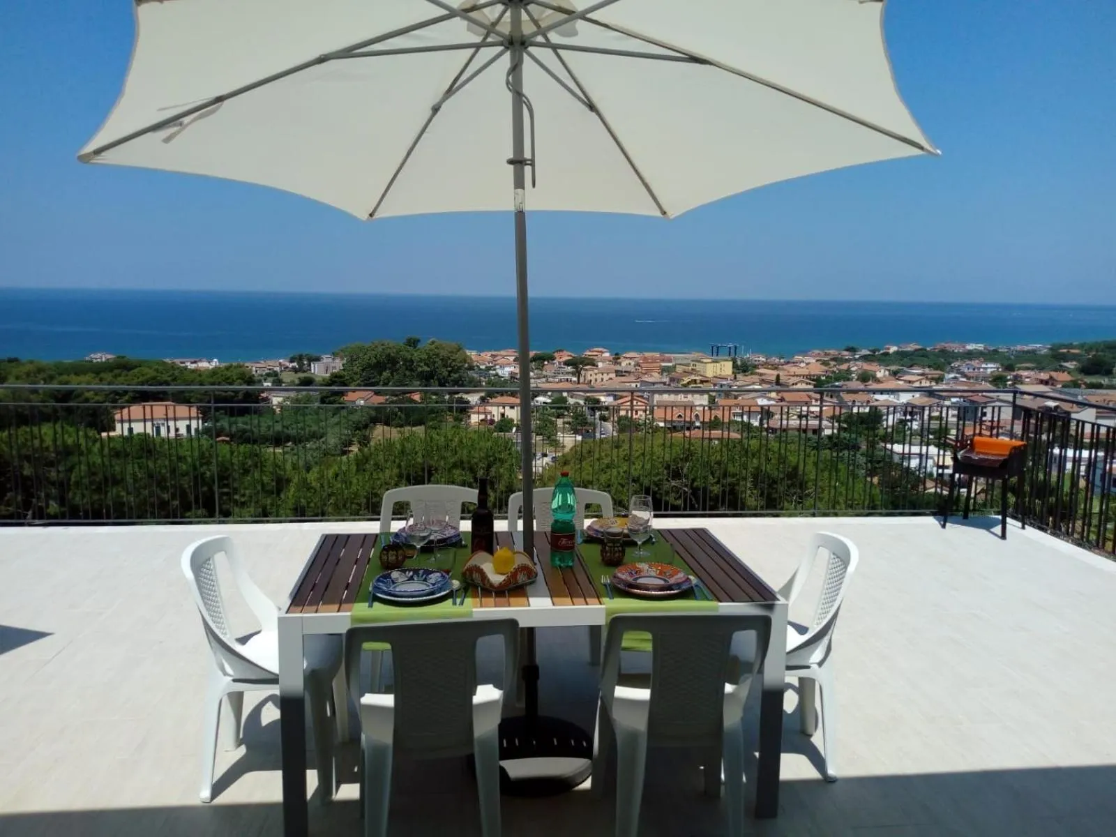 Balcony/Terrace in Residence Domus Cilento