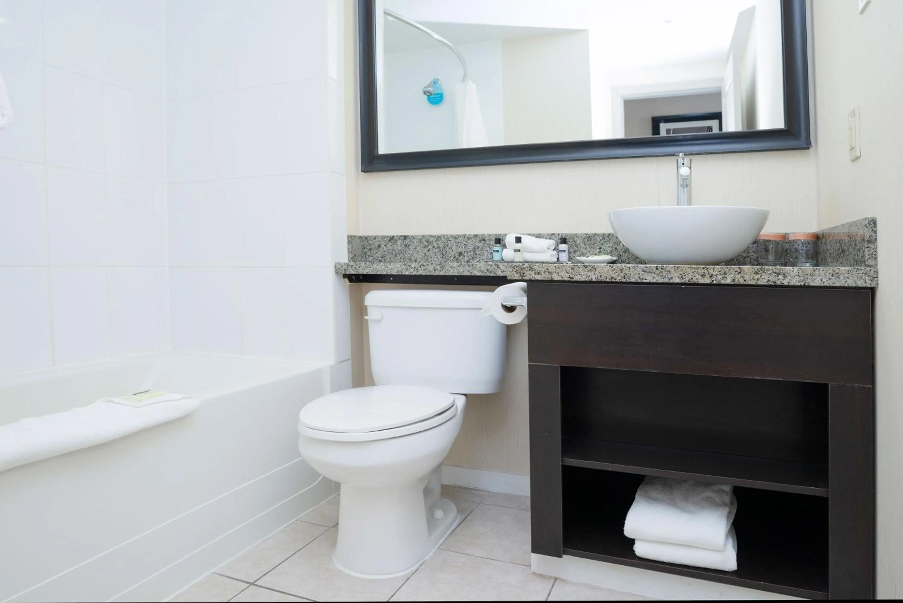 Bathroom in Sandman Hotel & Suites Calgary West