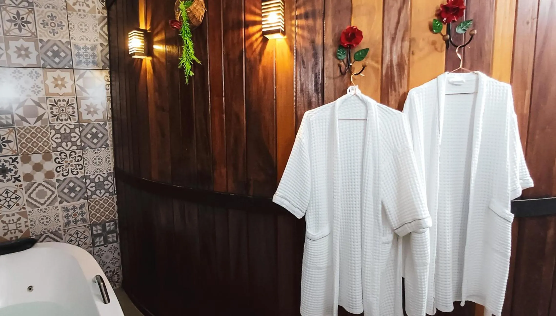 Bathroom in Chalé Temático em Pipa de Vinho - Parada da Pipa Chalés